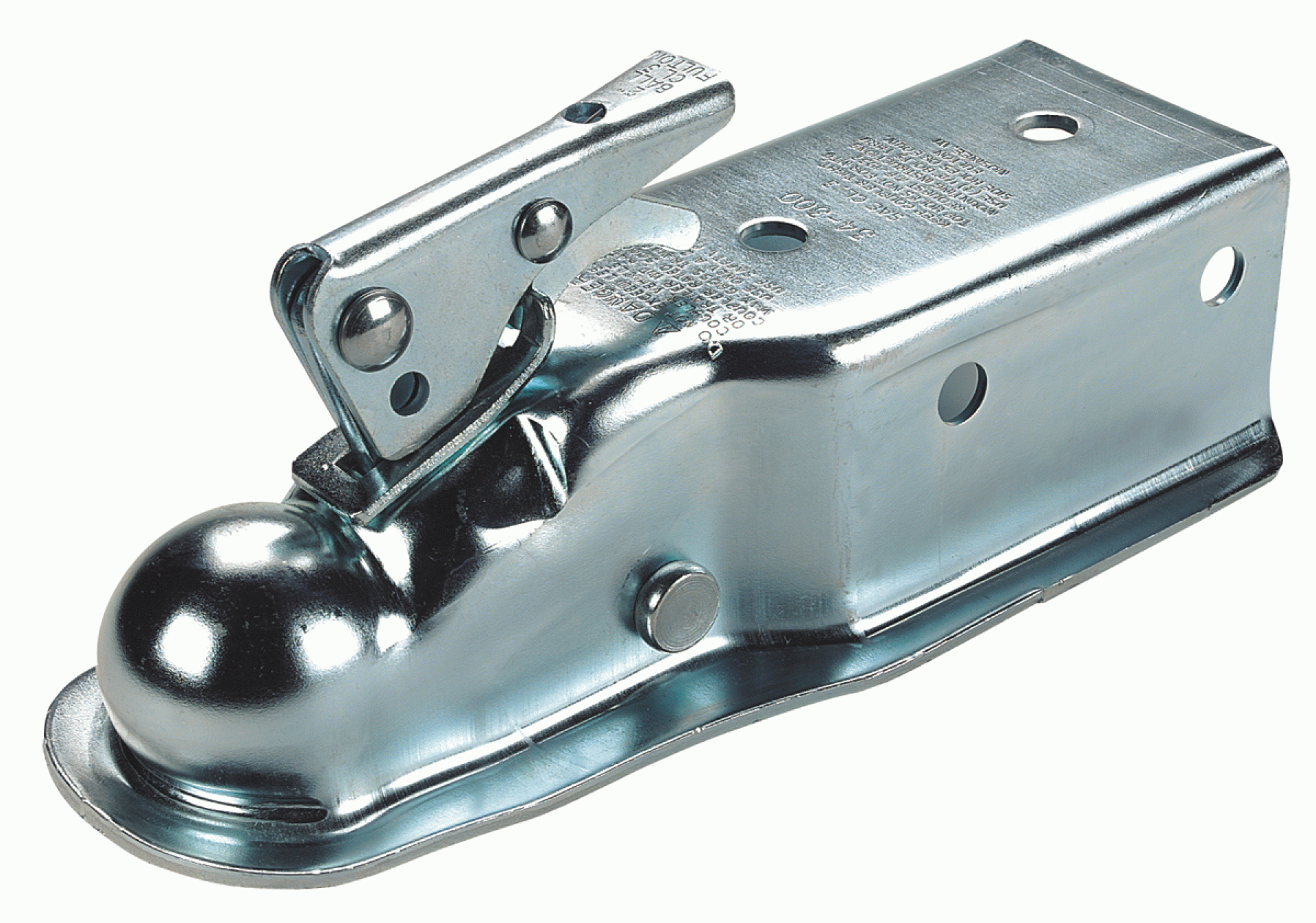 FULTON PERFORMANCE PRODUCTS | 34300 0301 | Coupler Class 3 - 5000 Lb. 2" Ball 3" Channel - Zinc