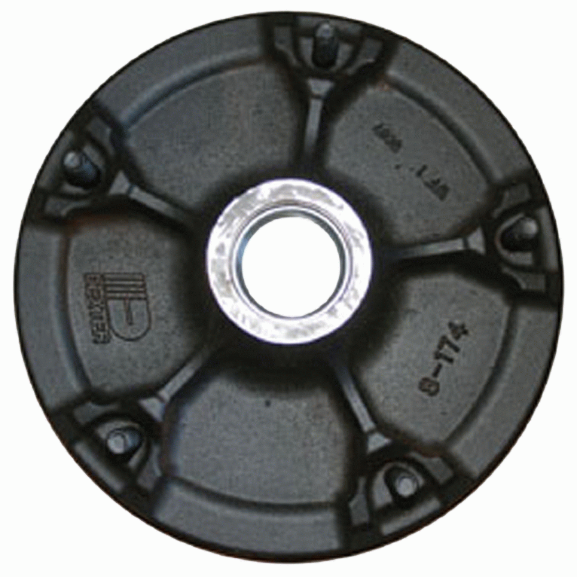 DEXTER AXLE CO. | K08-174-90 | HUB AND DRUM - 1-3/4 INCH-1-1/4 INCH SPINDLE 5 BOLT DEMOUNTABLE
