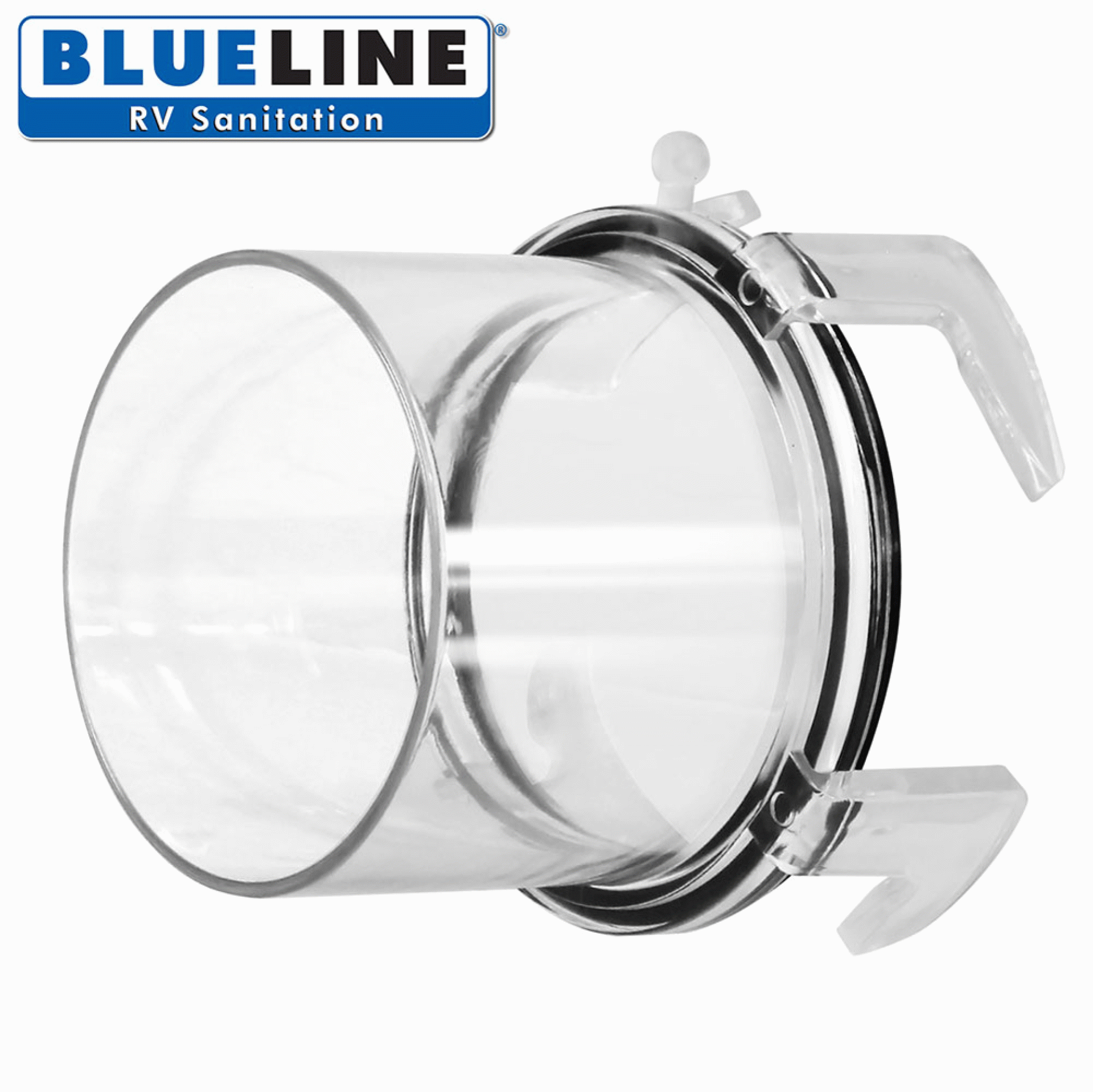 PREST - O - FIT | 1-0008 | Blueline Hose Adapter - Clear