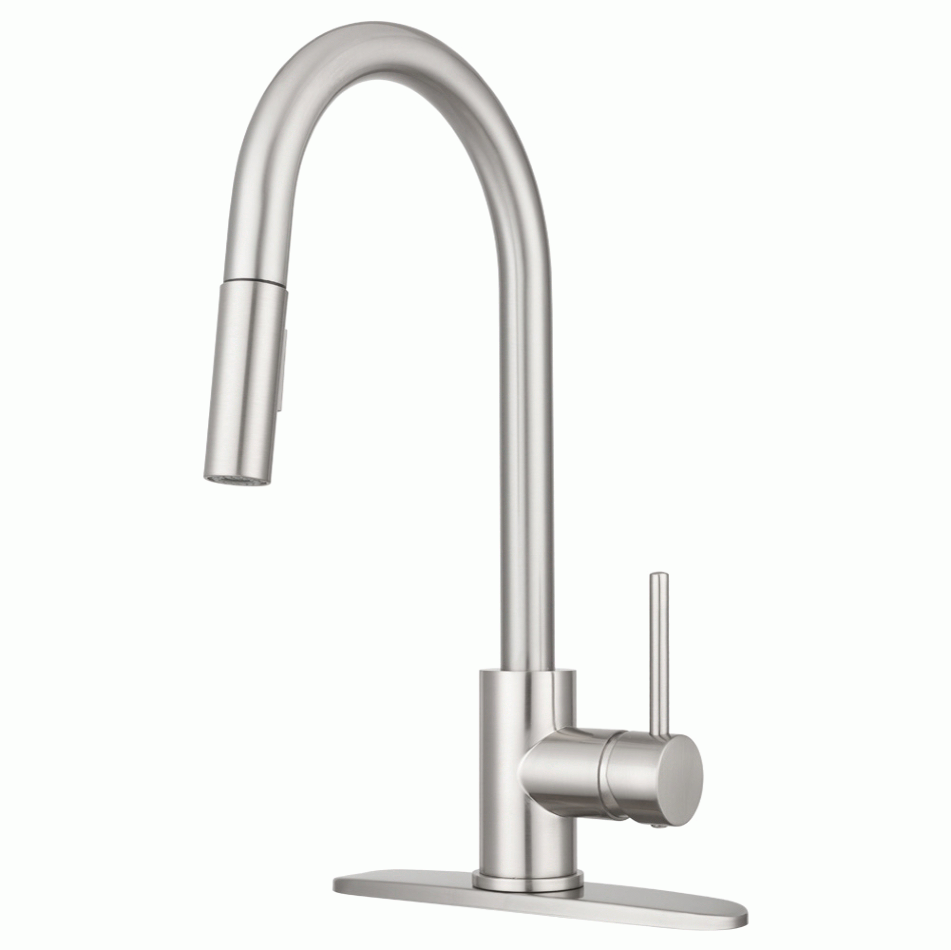 DURA FAUCET | DF-NMK540-SN | Touch Sensor Pull-Down RV Kitchen Faucet - Brushed Satin Nickel