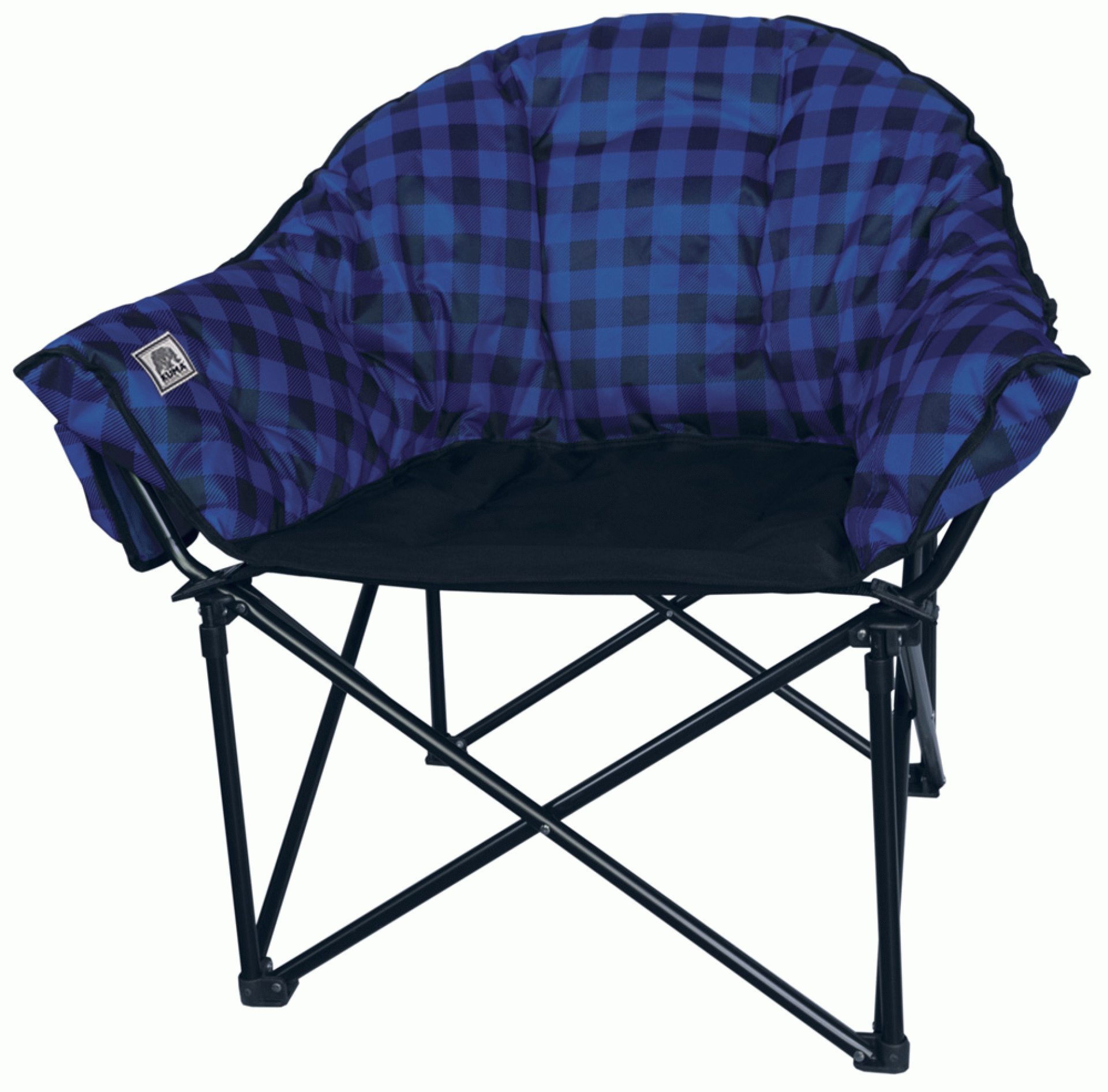 KUMA OUTDOOR GEAR | 433-KM-LBCH-BLBP | Lazy Bear Chair Blue Plaid