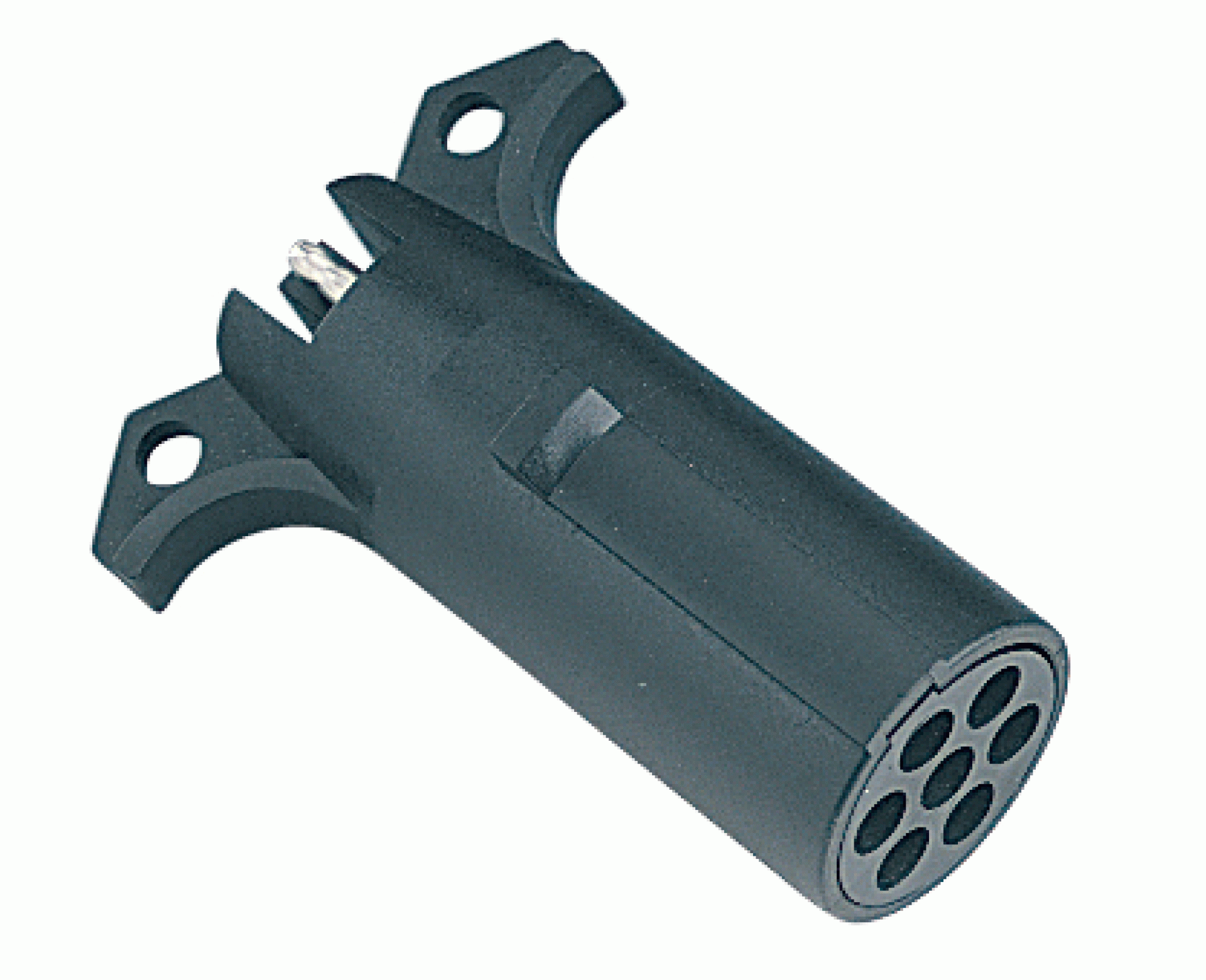 HOPKINS MFG CORP | 47405 | CONNECTOR ADAPTER 7 ROUND TO 4 FLAT ONE PIECE MOLDED