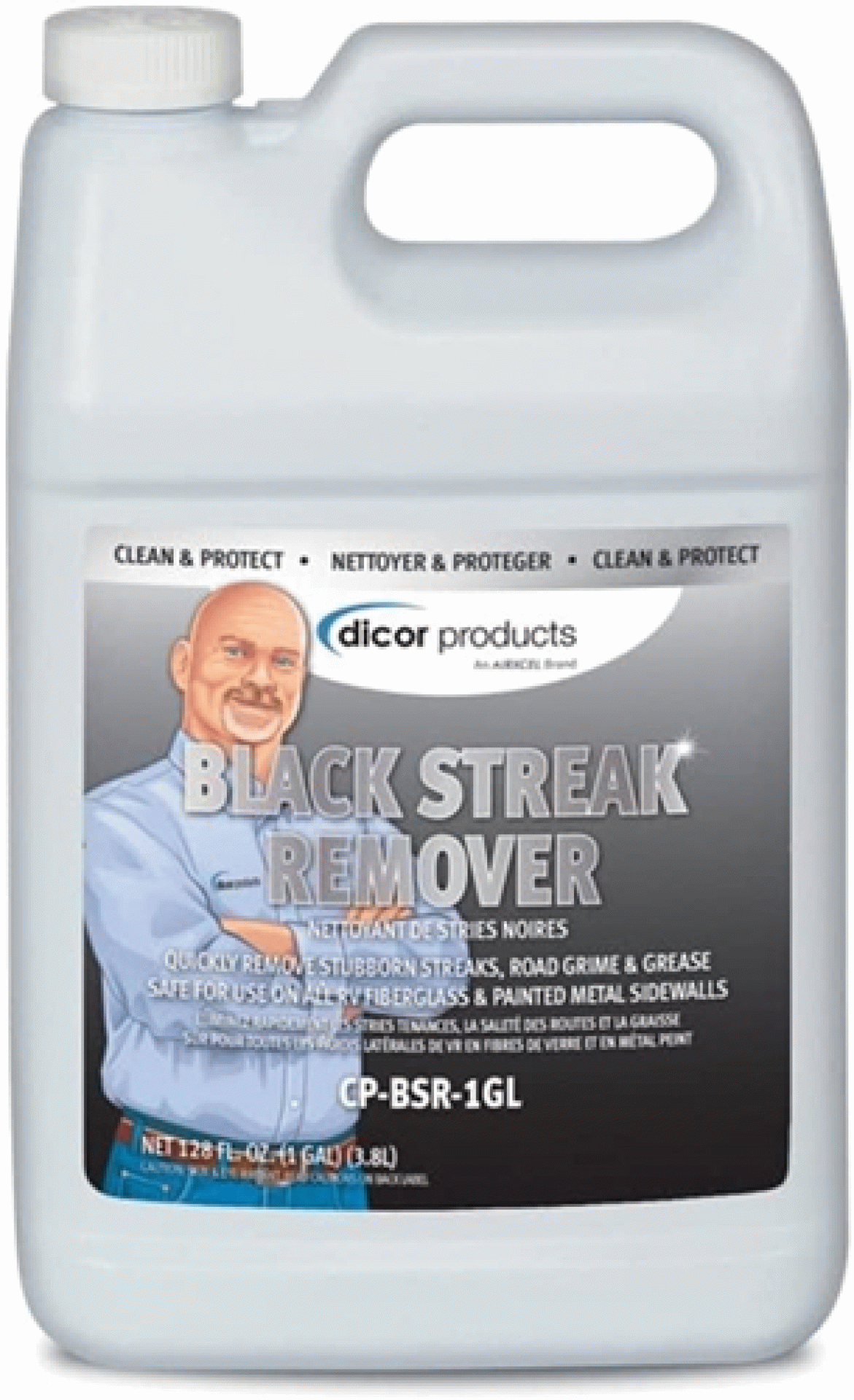 DICOR CORP. | CP-BSR-1GL | Black Streak Remover - Gallon