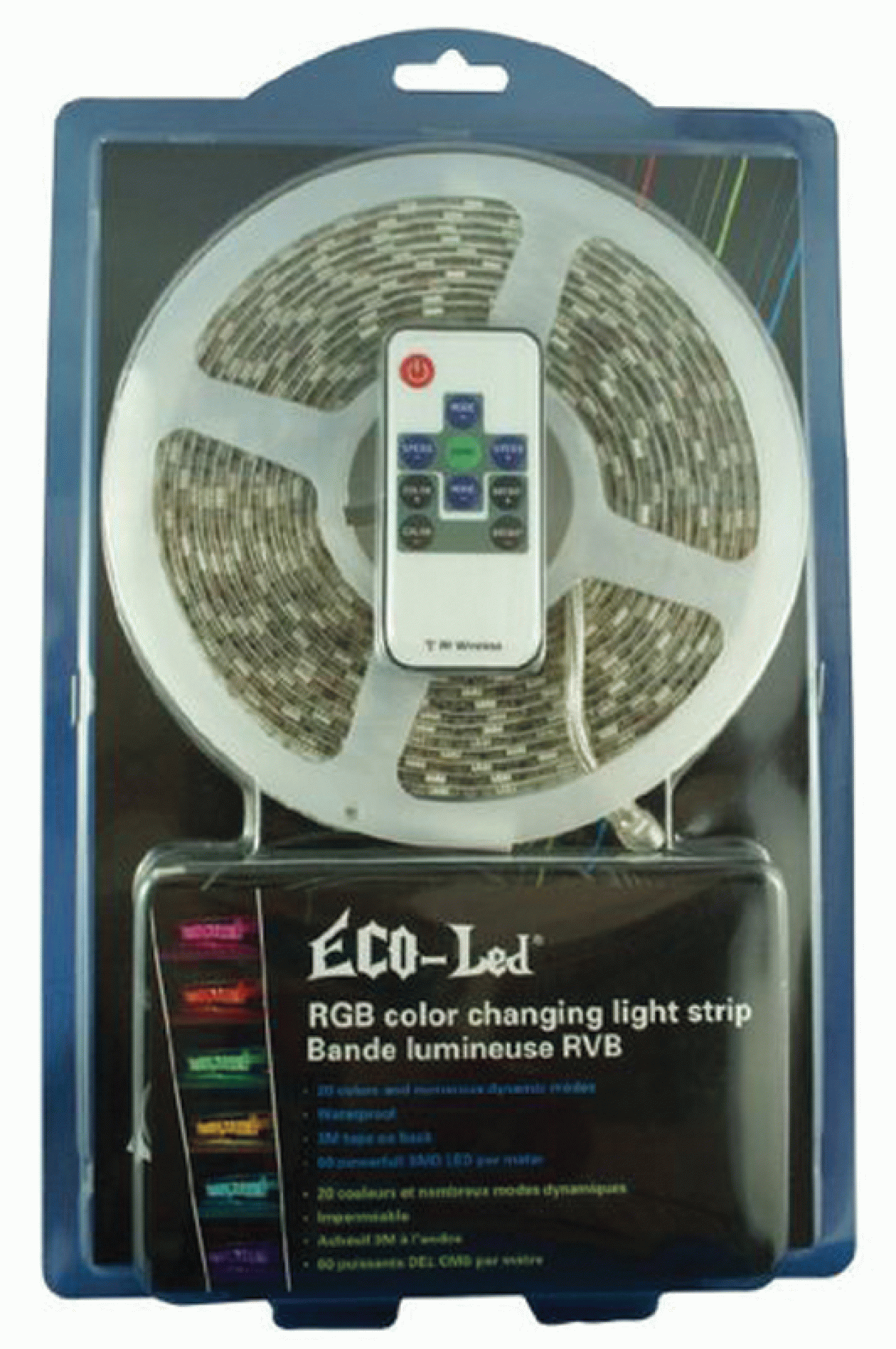 RV LIGHTING | RGB-1660A | Light Strip Kit w/ Amplifier 16' RGB IP65