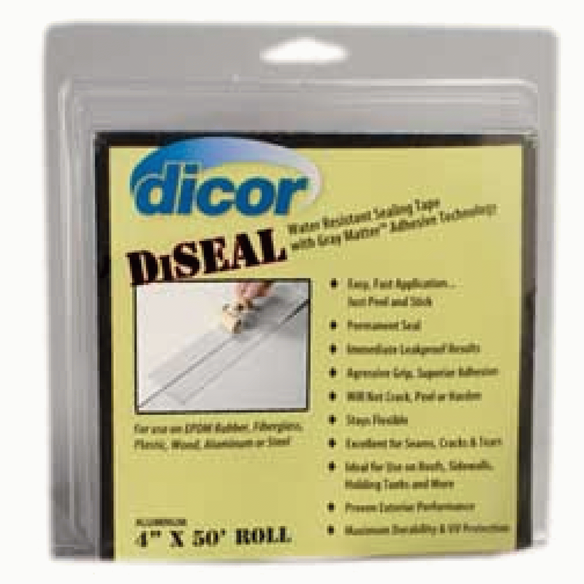 DICOR CORP. | 522TPO-450-1C | TAPE SEALING DISEAL 4" x 50' ROLL