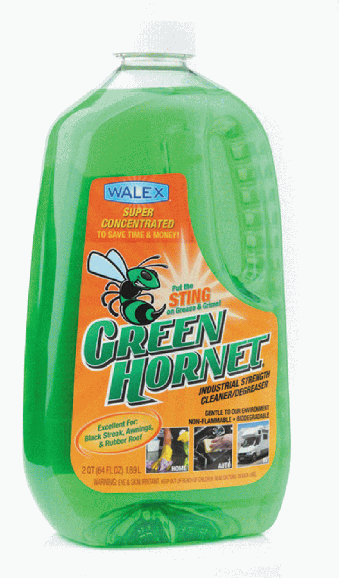 WALEX PRODUCTS | GH64OZ | Industrial Strength Cleaner/ Degreaser 64 Oz.