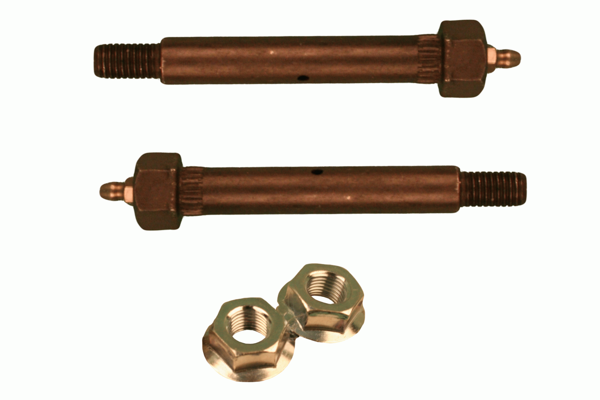 N TOW | 0028 | STEP WET BOLT 9/16" With 7/16" Threads X 2.90 L - Knurled Shoulder