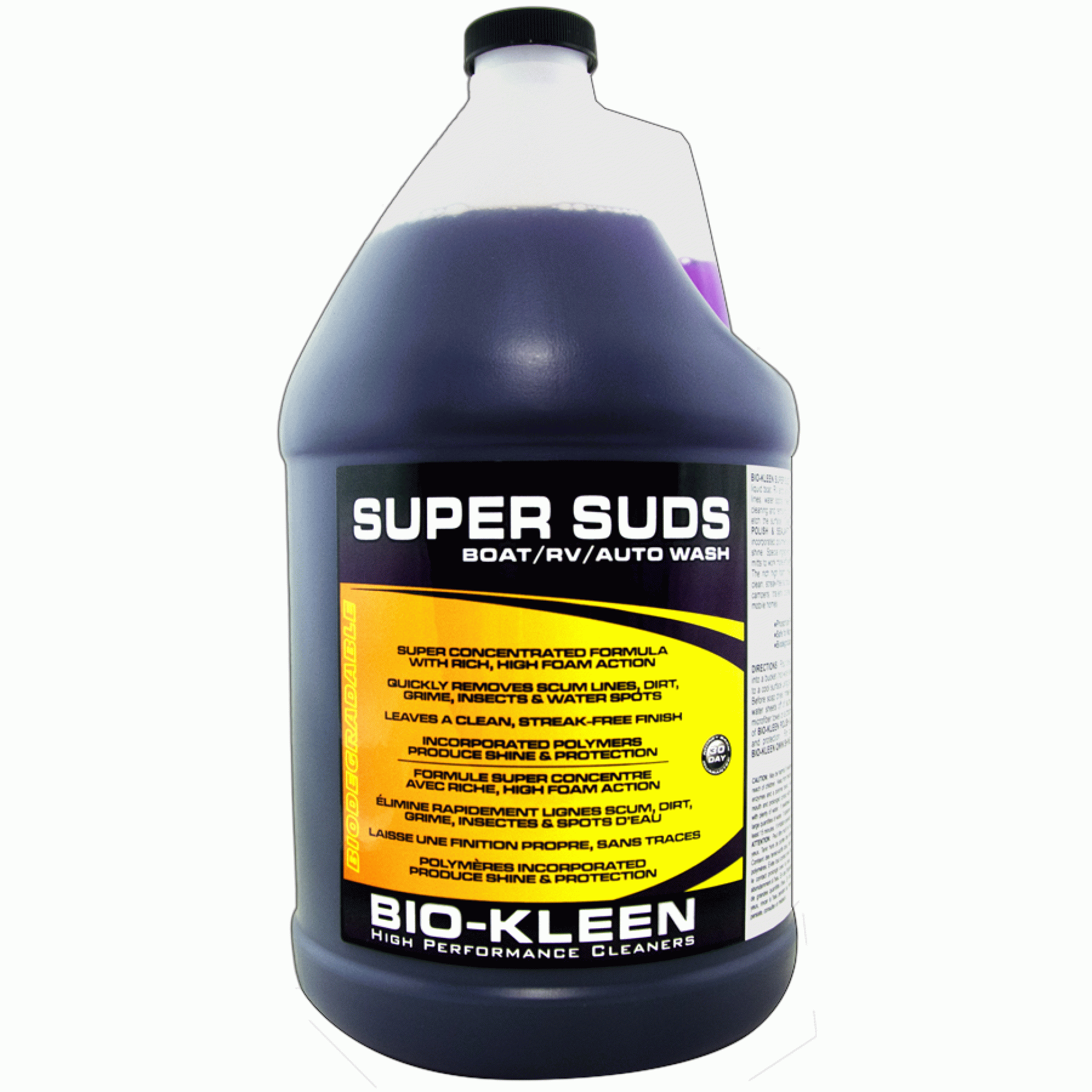 BIO-KLEEN PRODUCTS INC | M01109 | Super Suds Wash Gallon