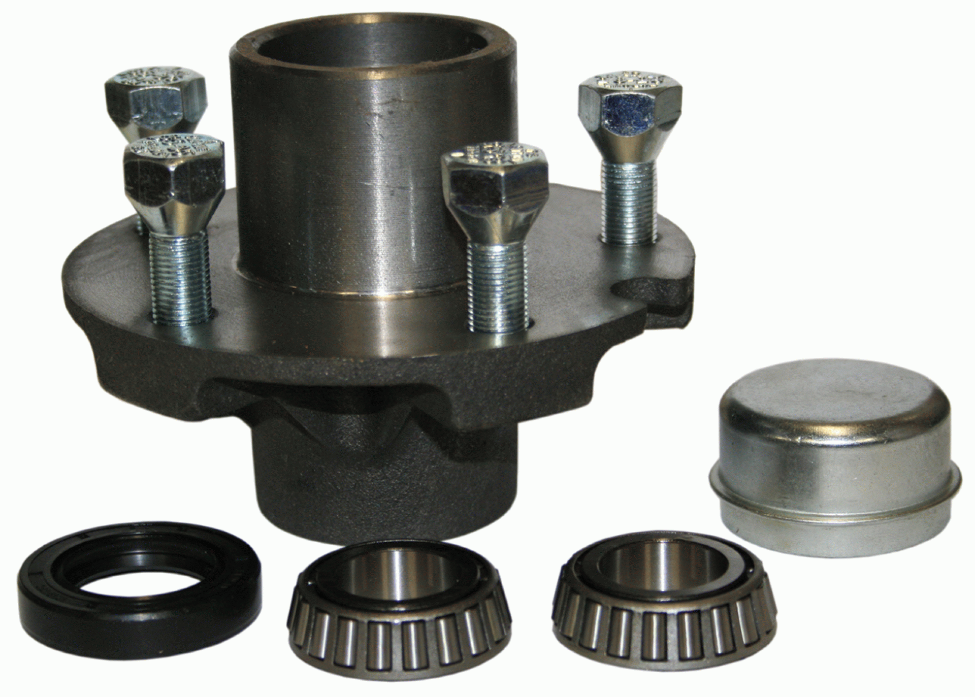 DEXTER MARINE PRODUCTS OF GEORGIA LC | 81052 | HUB ASSEMBLY COMPLETE 1" BEARING 4 LUG 1250 lb capacity