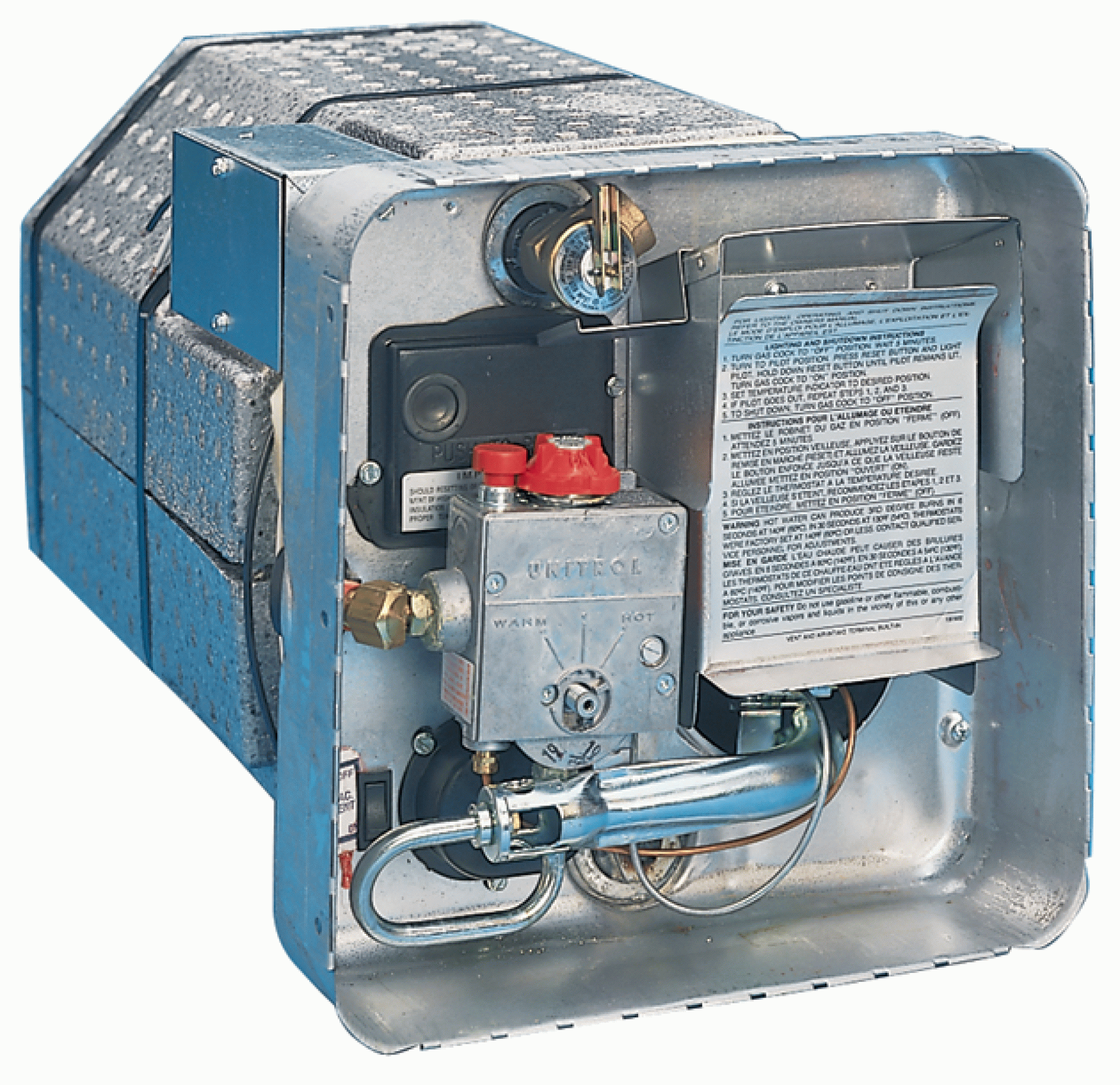 SUBURBAN MFG CO | 5103A | WATER HEATER SW16DEM GAS/ELECTRIC/MOTOR AID SPARK IGNITION 16 Gallon