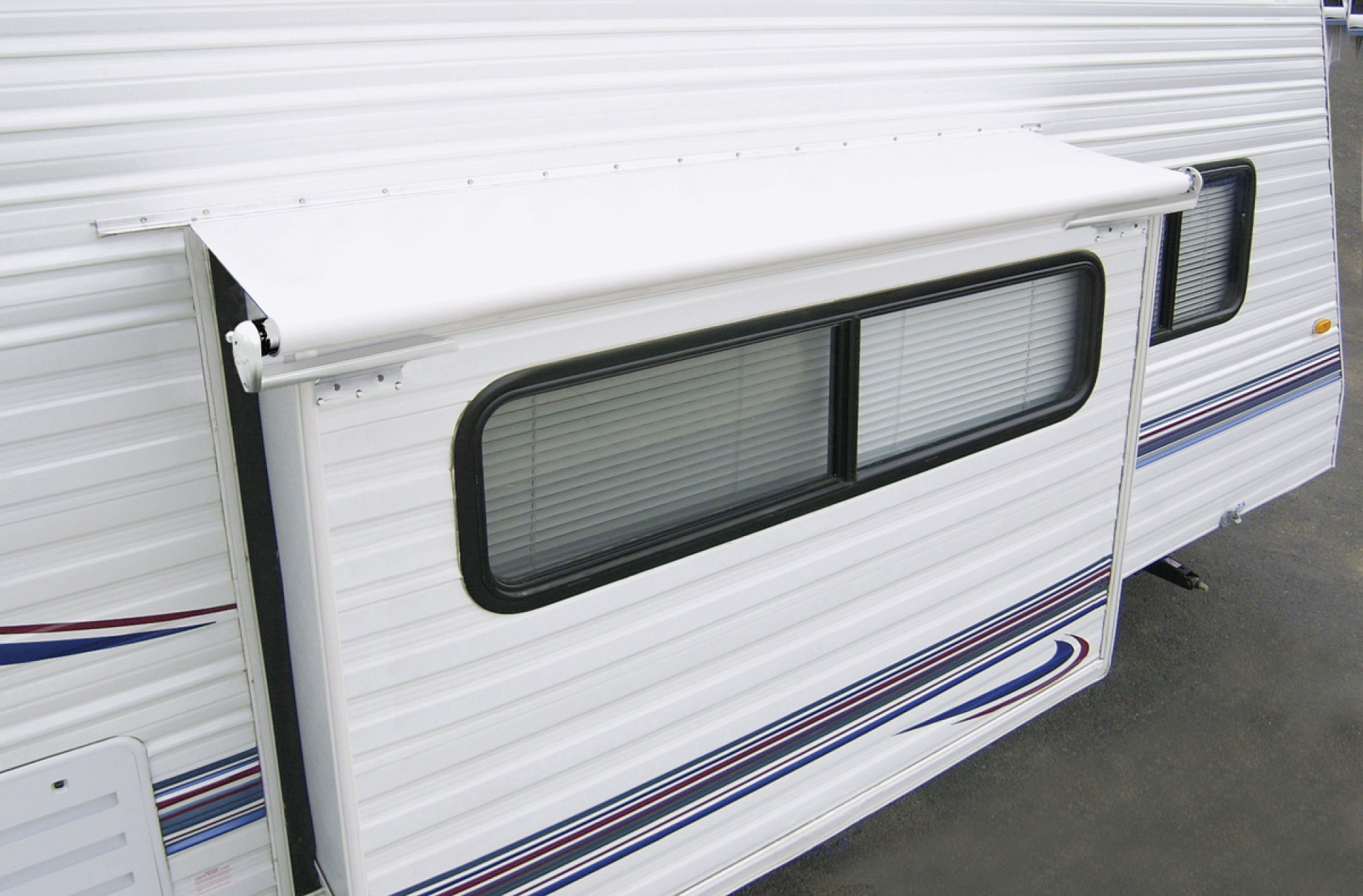 CAREFREE OF COLORADO | LH1856242 | Slideout Cover Awning 178" - 185.9" Roof Range Solid Black Vinyl