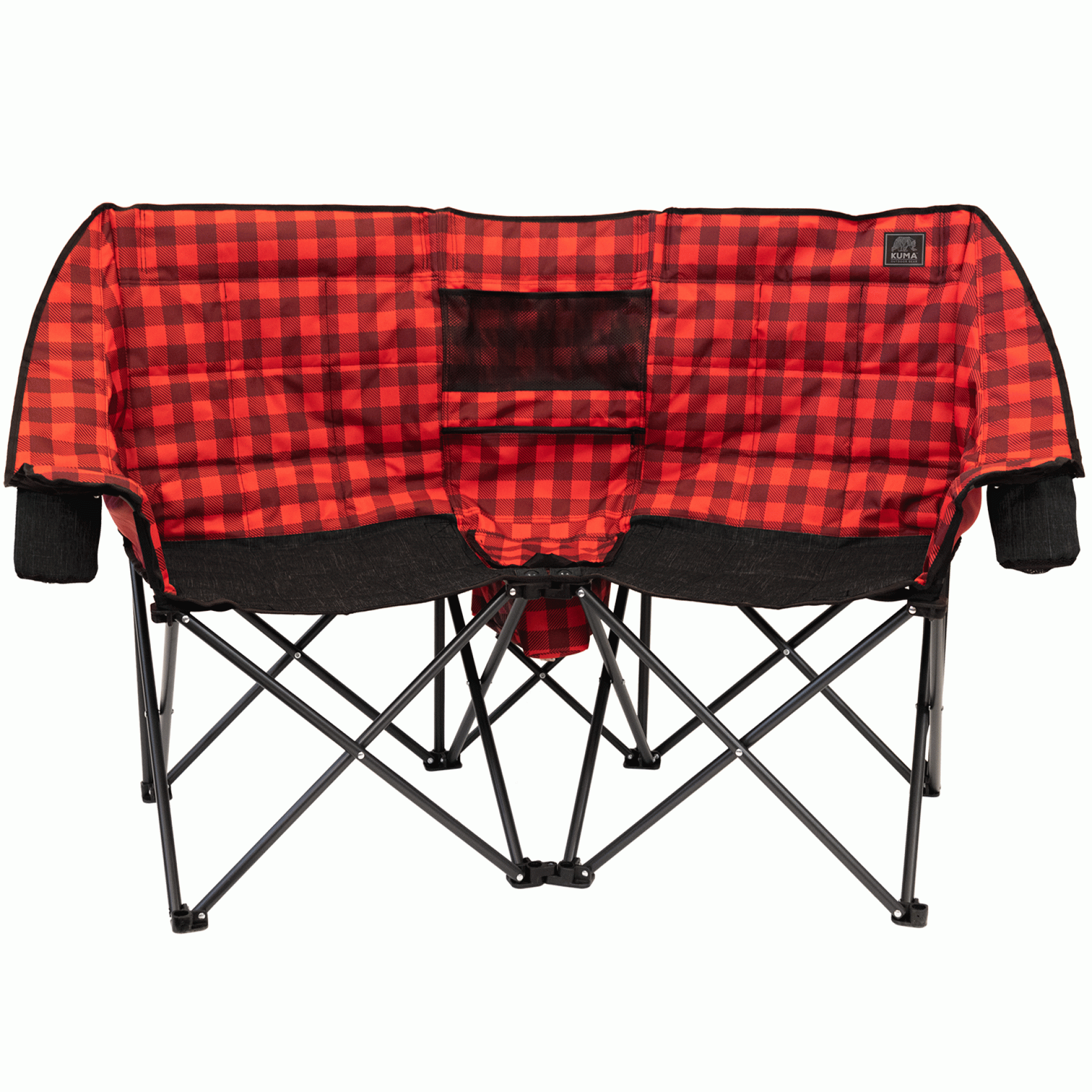 KUMA OUTDOOR GEAR | 872-KM-KBDC-RB | Kozy Bear Double Chair Red/Black