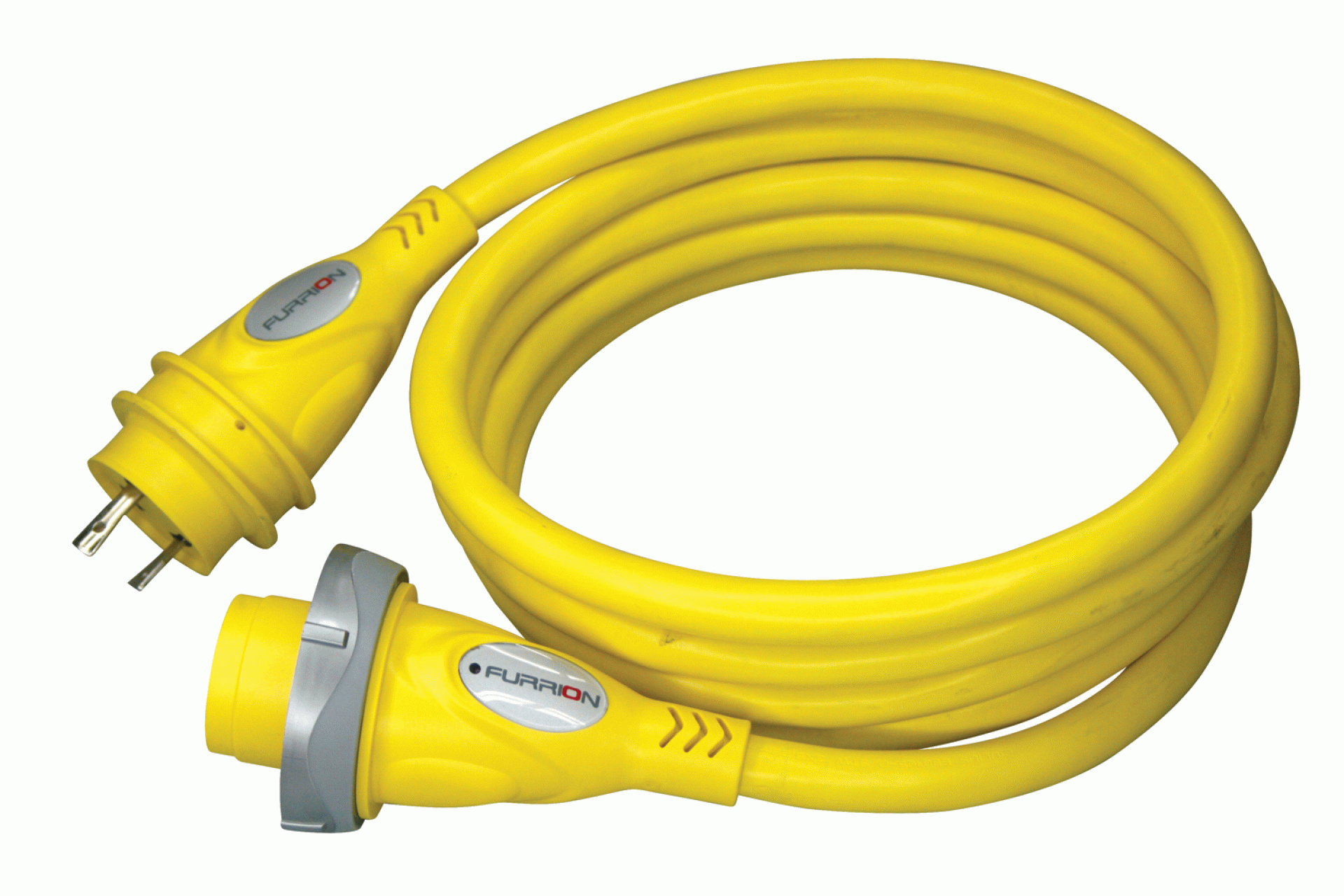 FURRION LLC | 2021123695 | 30 AMP Power Supply Cord - Detachable 50' - Yellow (F30C50-SY-AM)