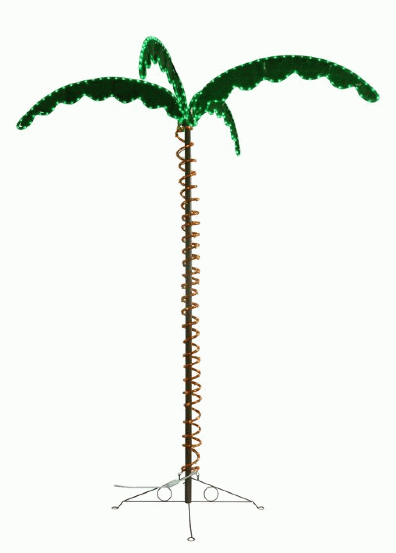 MINGS MARK INC. | 8080104 | 7' Decorative LED Palm Tree Rope Light