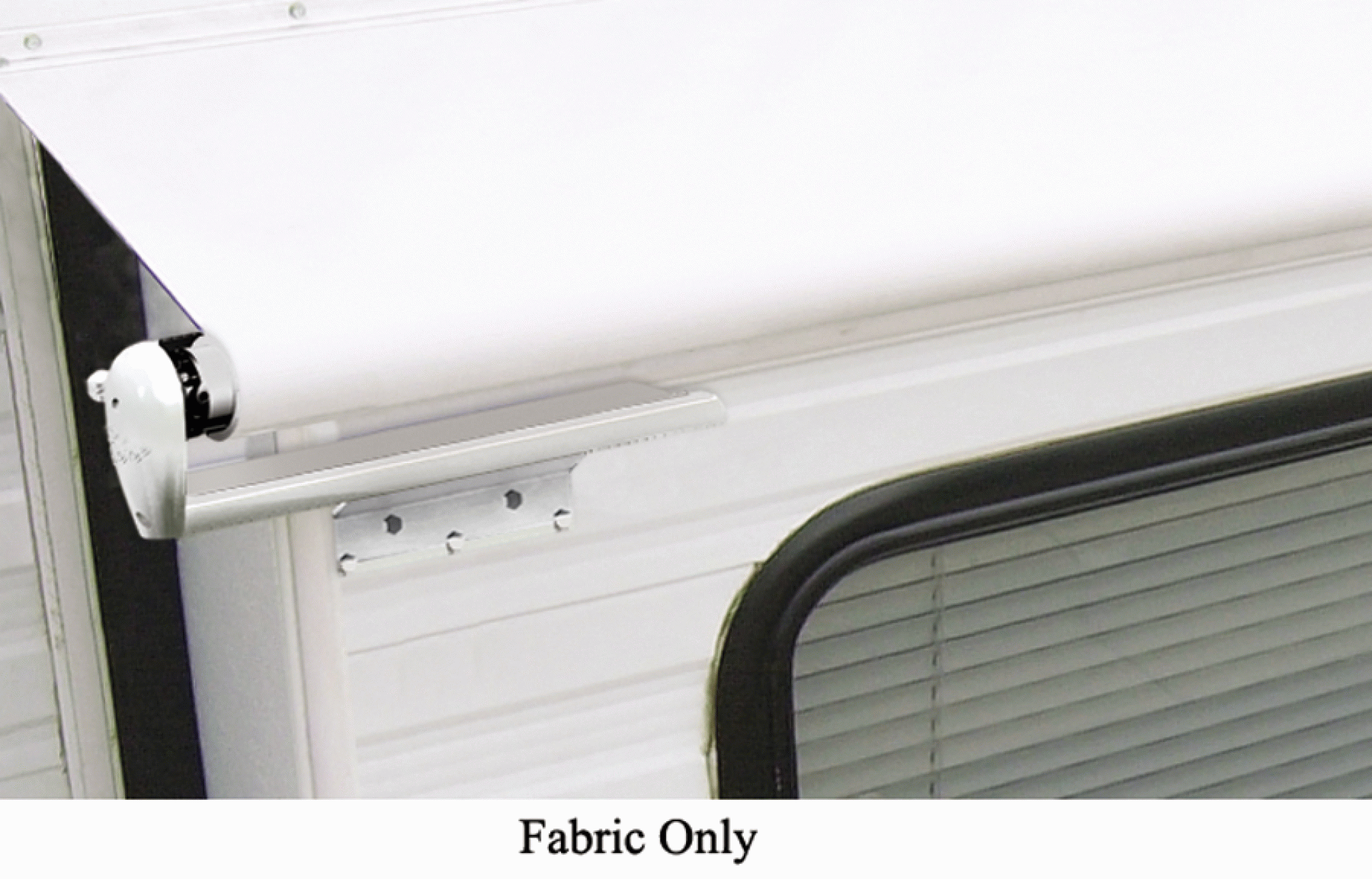 CAREFREE OF COLORADO | JF000A | Cut To Fit Slideout Fabric 1200" x 47" Extension White Vinyl