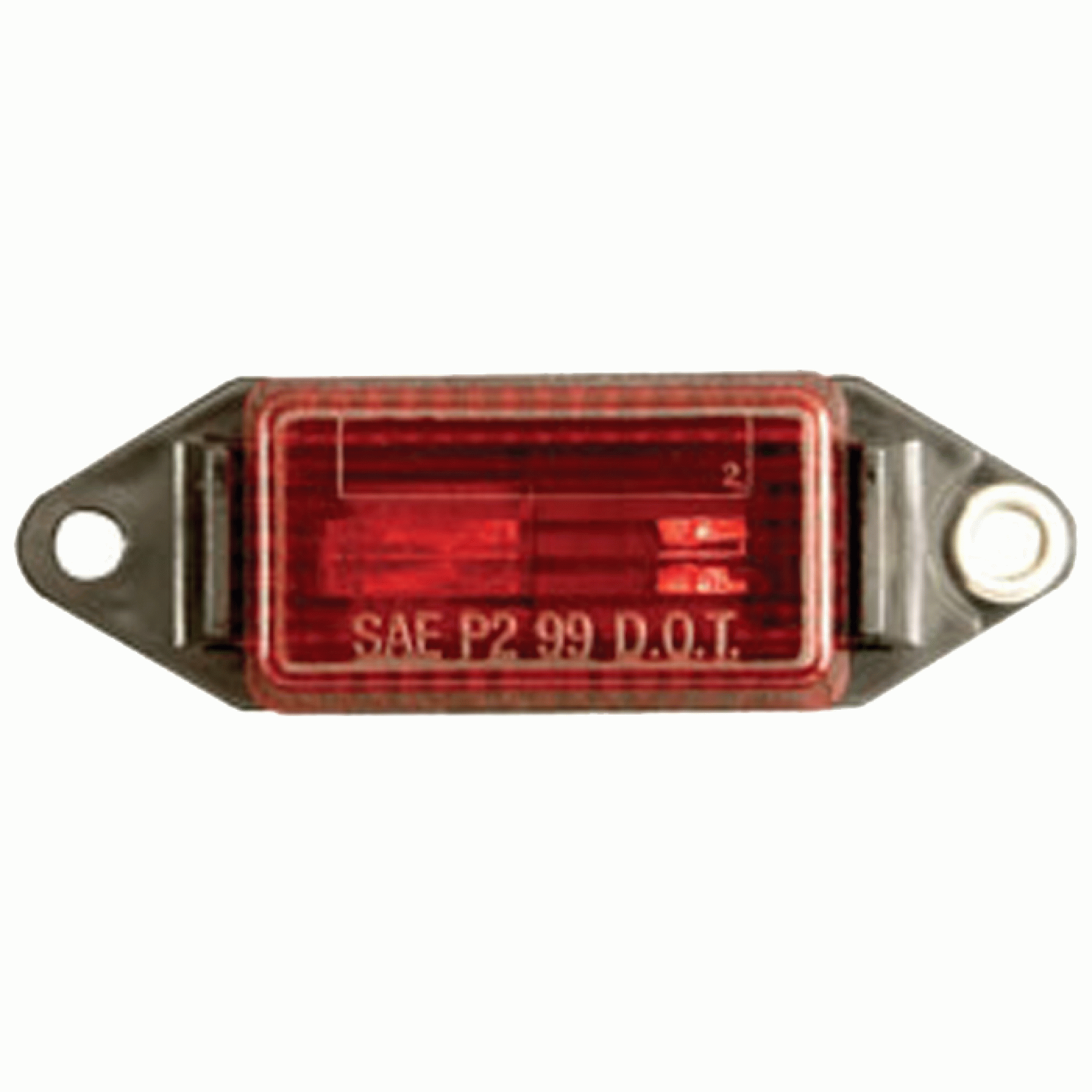 Optronics | MC11RS | Mini Clearance/ Side Marker Light Red