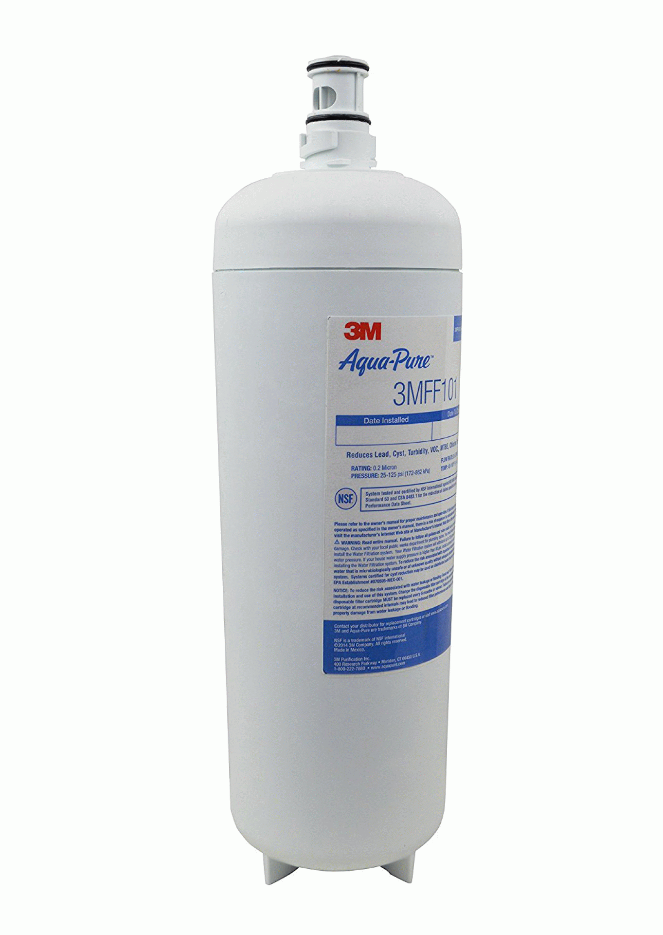 3M Company | 70020249663 | WATER Filter REPLACEMENT for 3MFF101