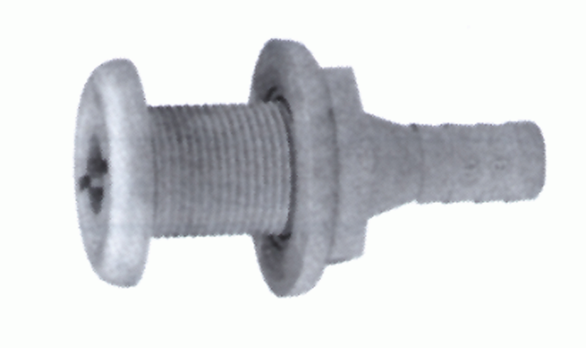 ATTWOOD CORPORATION | 3873-3 | THRU-HULL CONNECTORS - FOR 3/4" HOSE SIZE; SKIN PACK