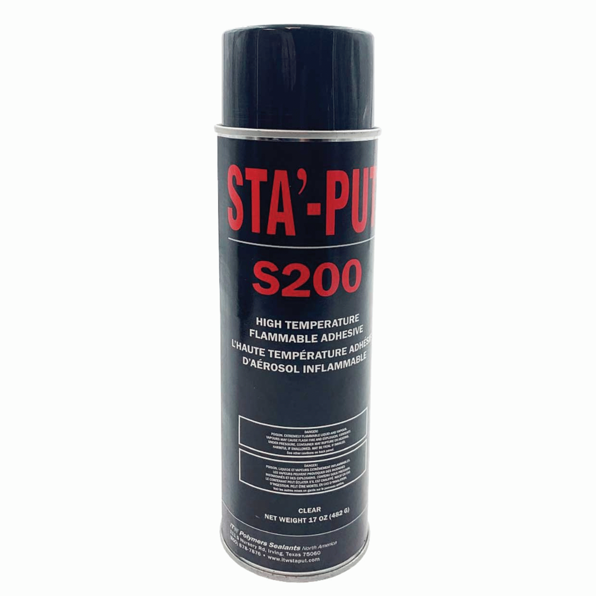 AP PRODUCTS | 001-S20017C | Sta'-Put Clear Adhesive 17 Oz.