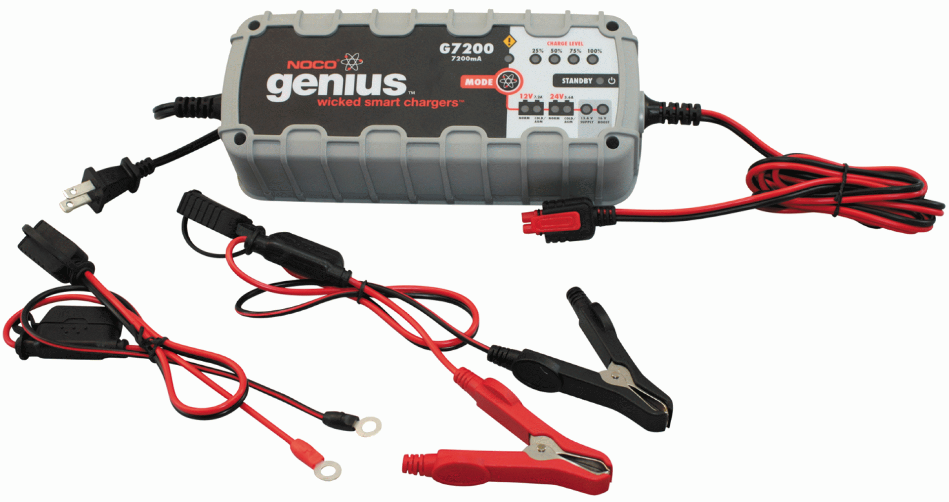 NOCO COMPANY | G7200 | Genius Battery Charger 7.2 AMP