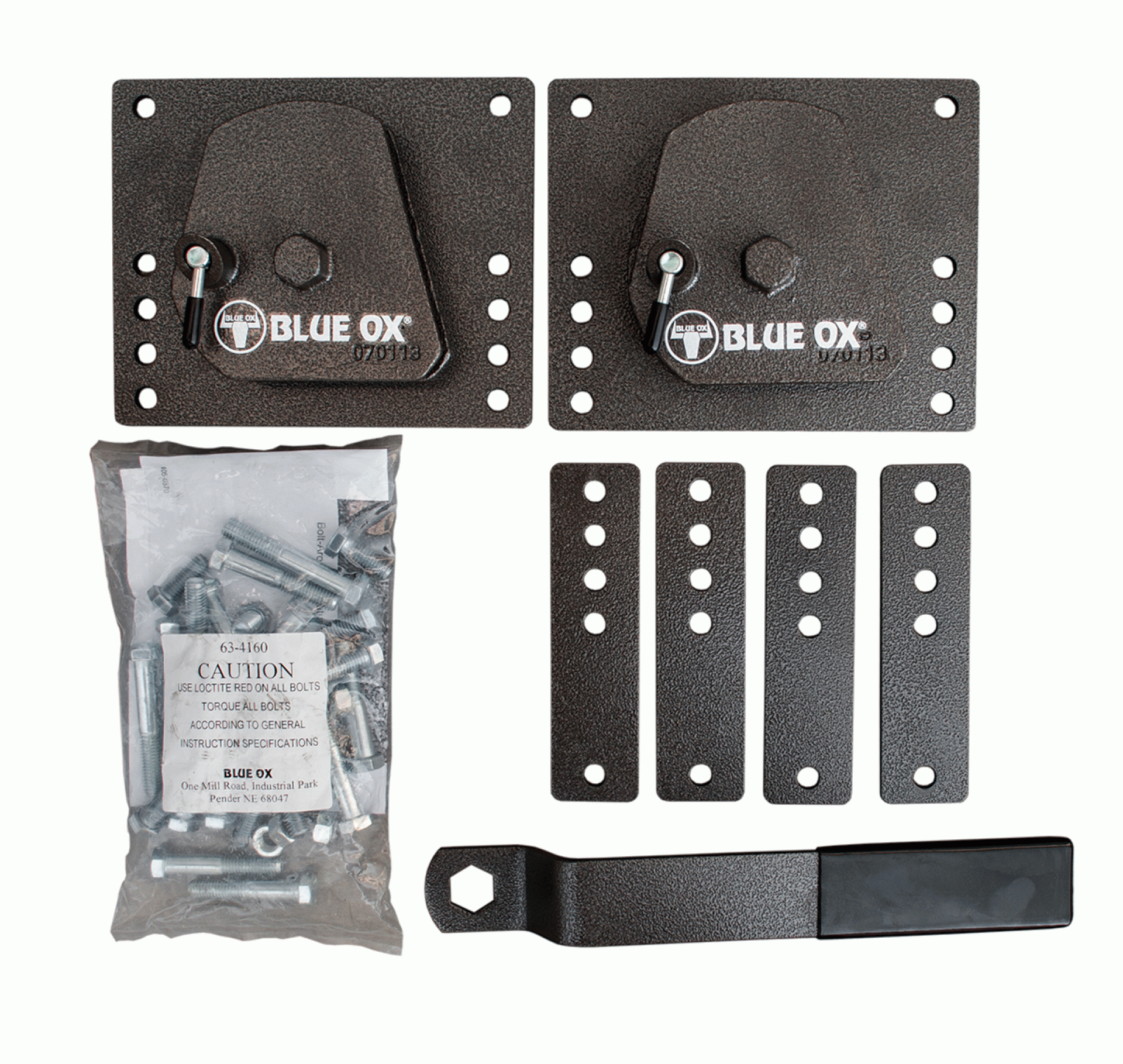 BLUE OX | BXW4019 | BOLT-ON ROTATING LATCH KIT FOR SWAY PRO