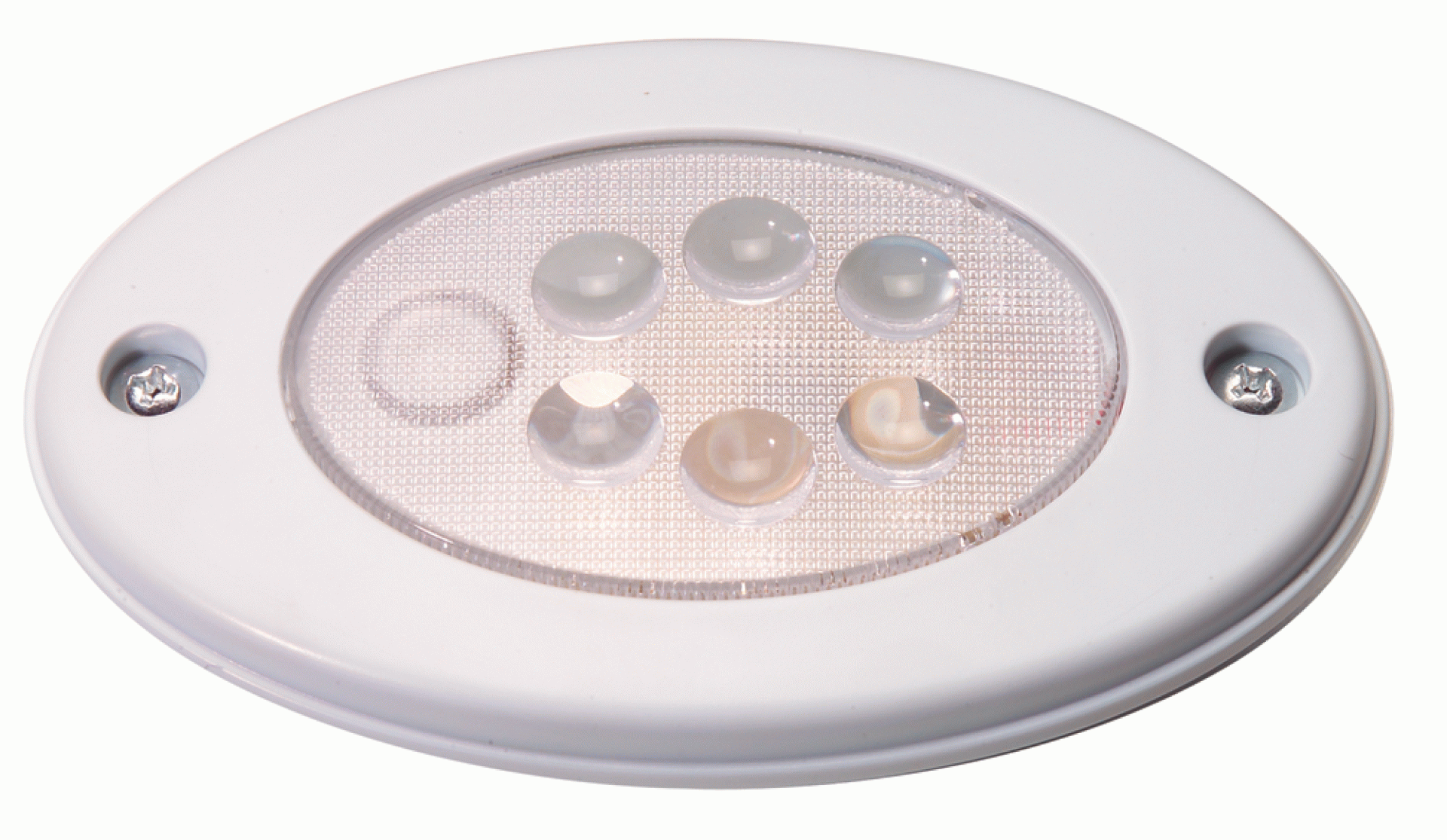 INNOVATIVE LIGHTING INC. | 061-5100-7 | LIGHT COMPARTMENT OVAL RECESS WHITE LED WHITE CASE