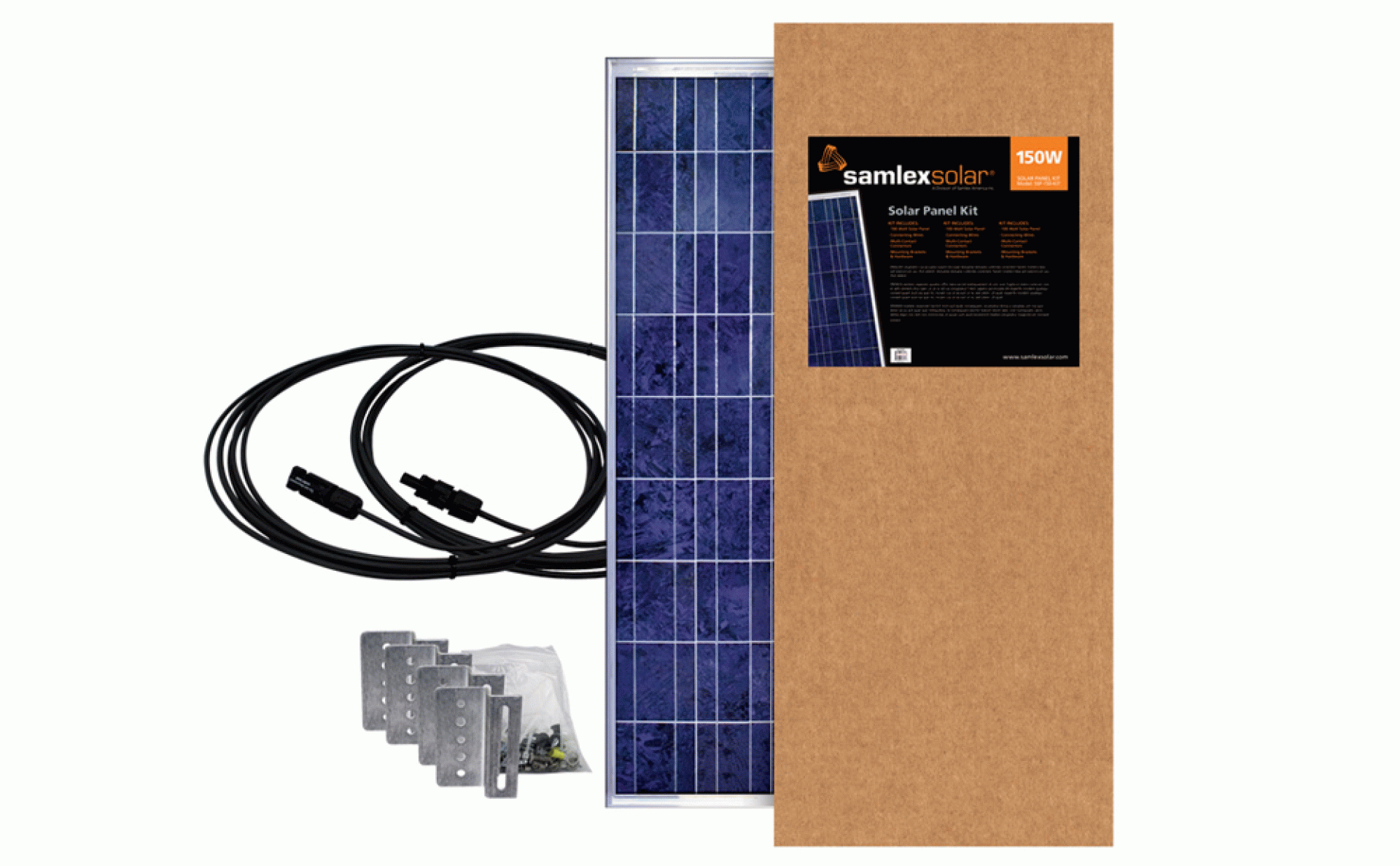 SAMLEX SOLAR | SSP-150-KIT | Solar Panel Kit - 150 Watts