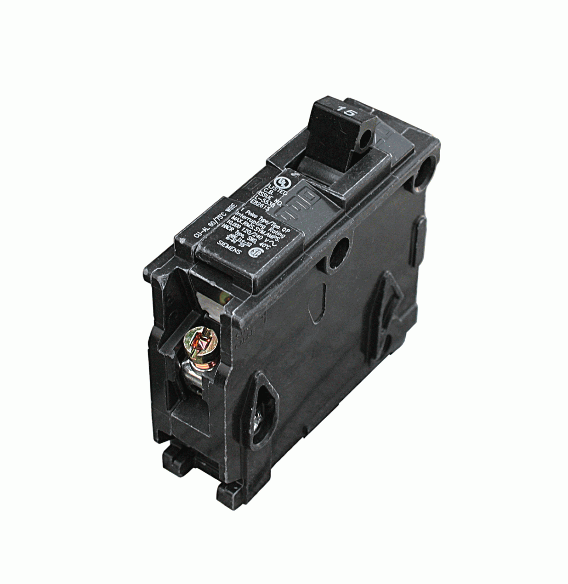 PARALLAX POWER SUPPLY | ITEQ115 | CIRCUIT BREAKER - ONE POLE - 15 AMP