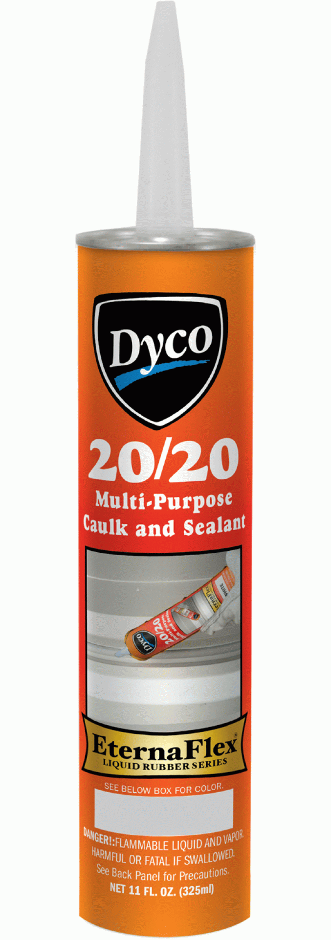 DYCO PAINTS INC. | 2020CCLEAR | 20/20 Seam Seal 11 Oz. Tube - Clear