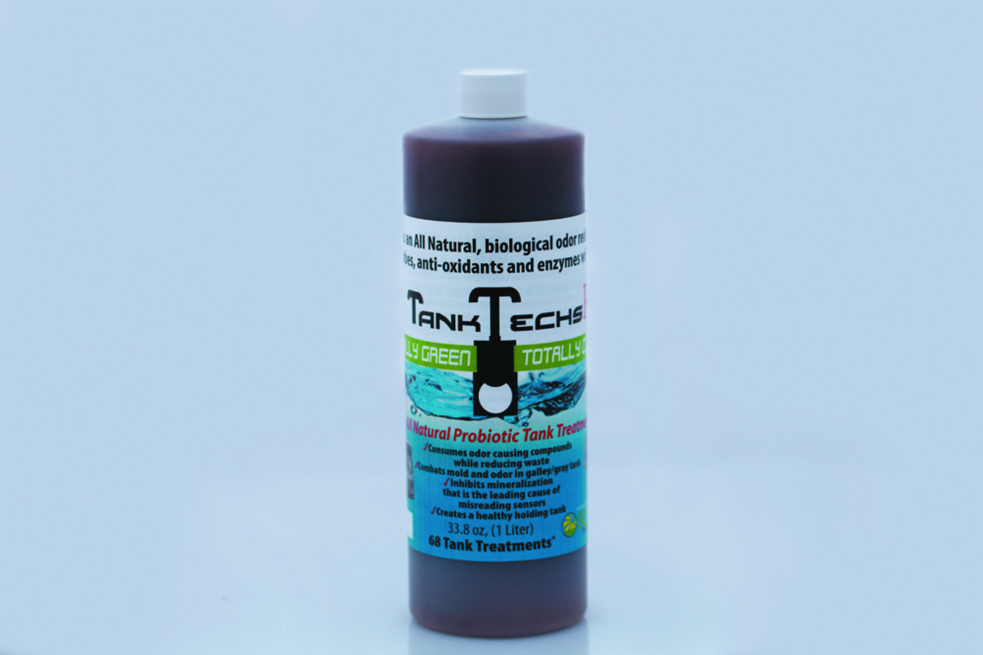 TankTechsRX | 92816 | Liquid probiotic RV holding tank treatment - 33.8 oz