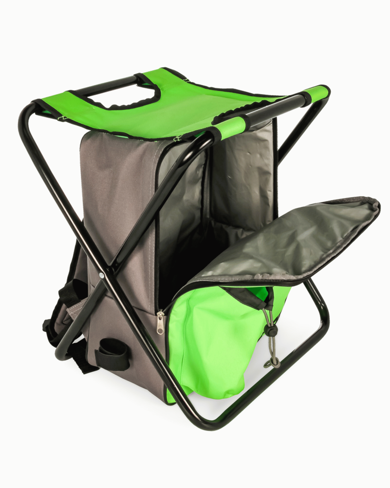 CAMCO MFG INC | 51909 | Camping Stool Backpack/Cooler - Green