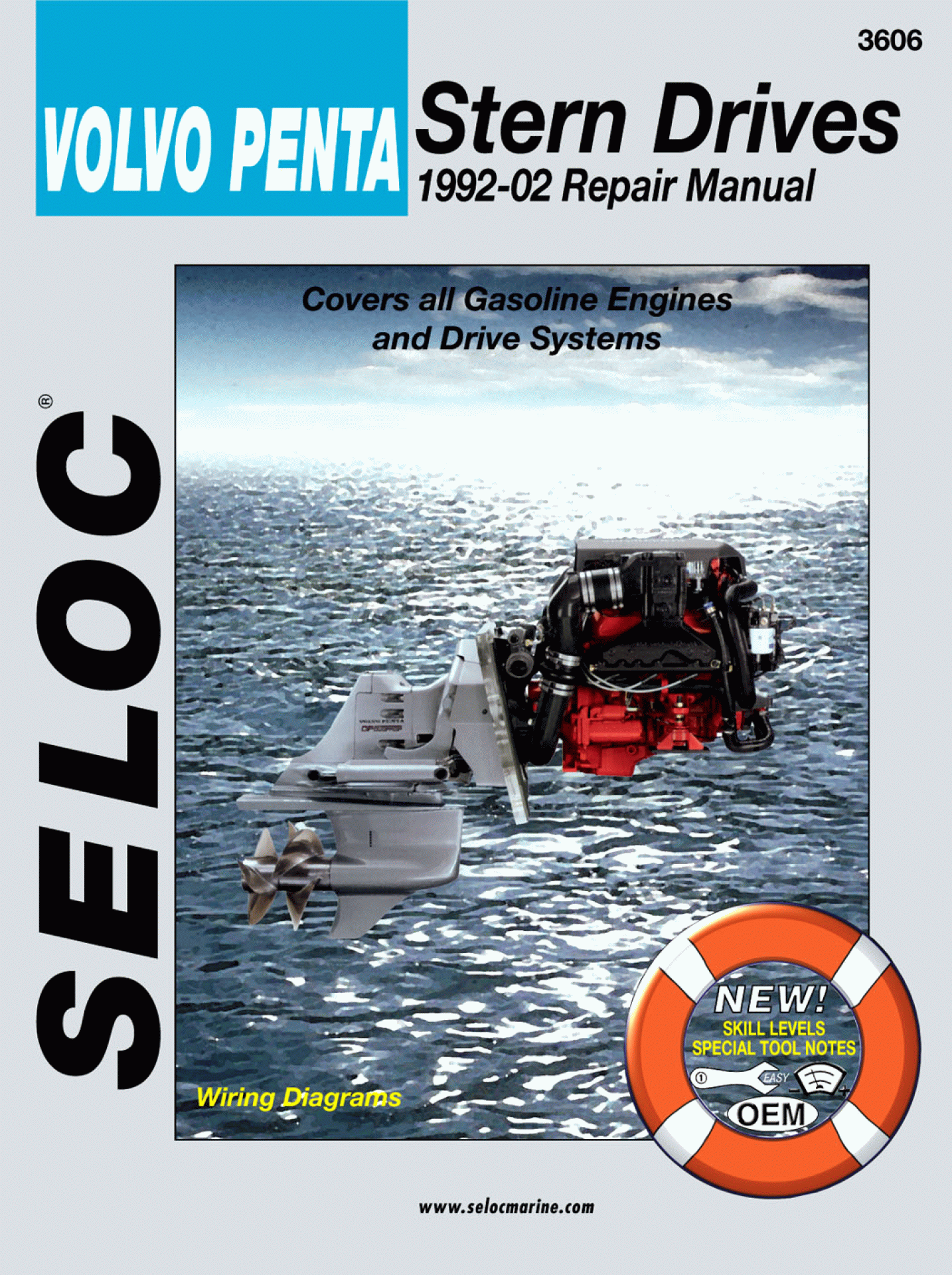 SELOC PUBLISHING | 18-03606 | REPAIR MANUAL Volvo Penta Stern Drive 1992-02