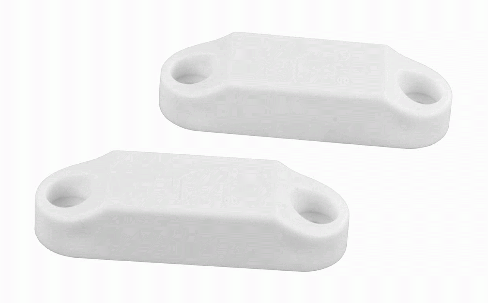 J R PRODUCTS | 06-30095 | Baggage Door Catch Magnetic - White