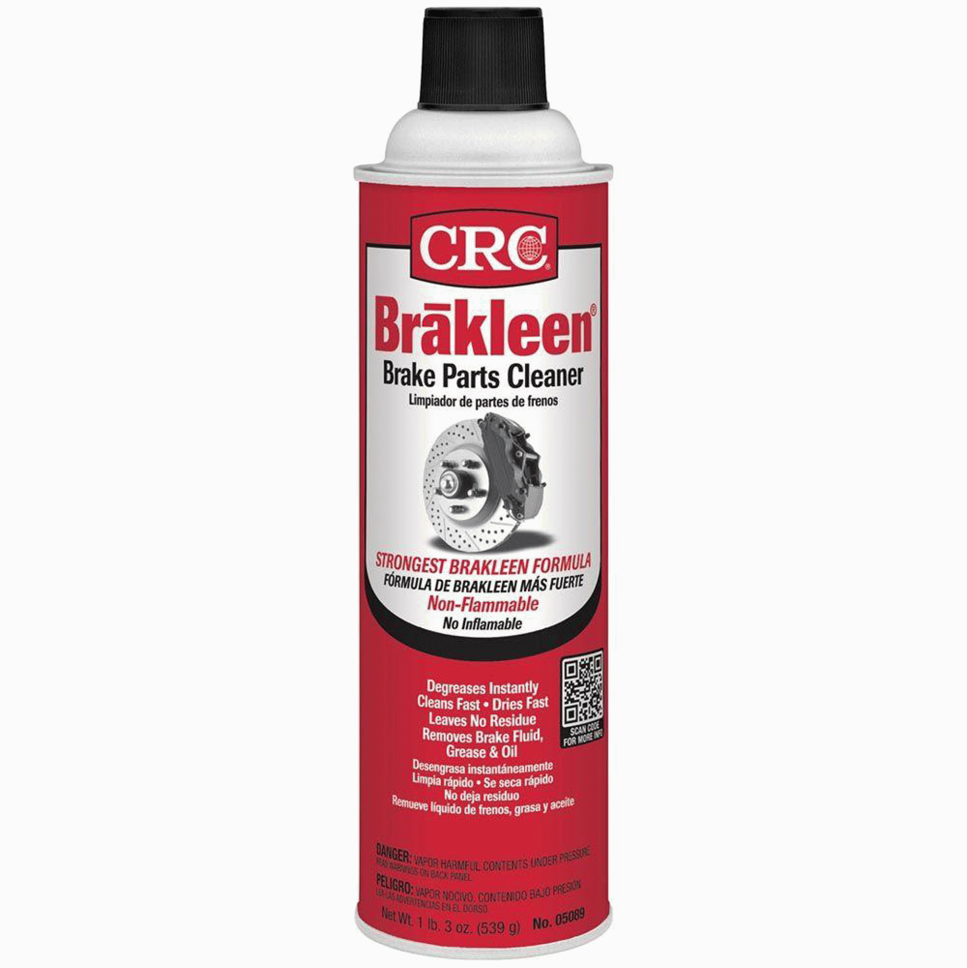 CRC CHEMICALS USA | 05089 | BRAKLEEN BRAKE PARTS CLEANER 19 Oz.