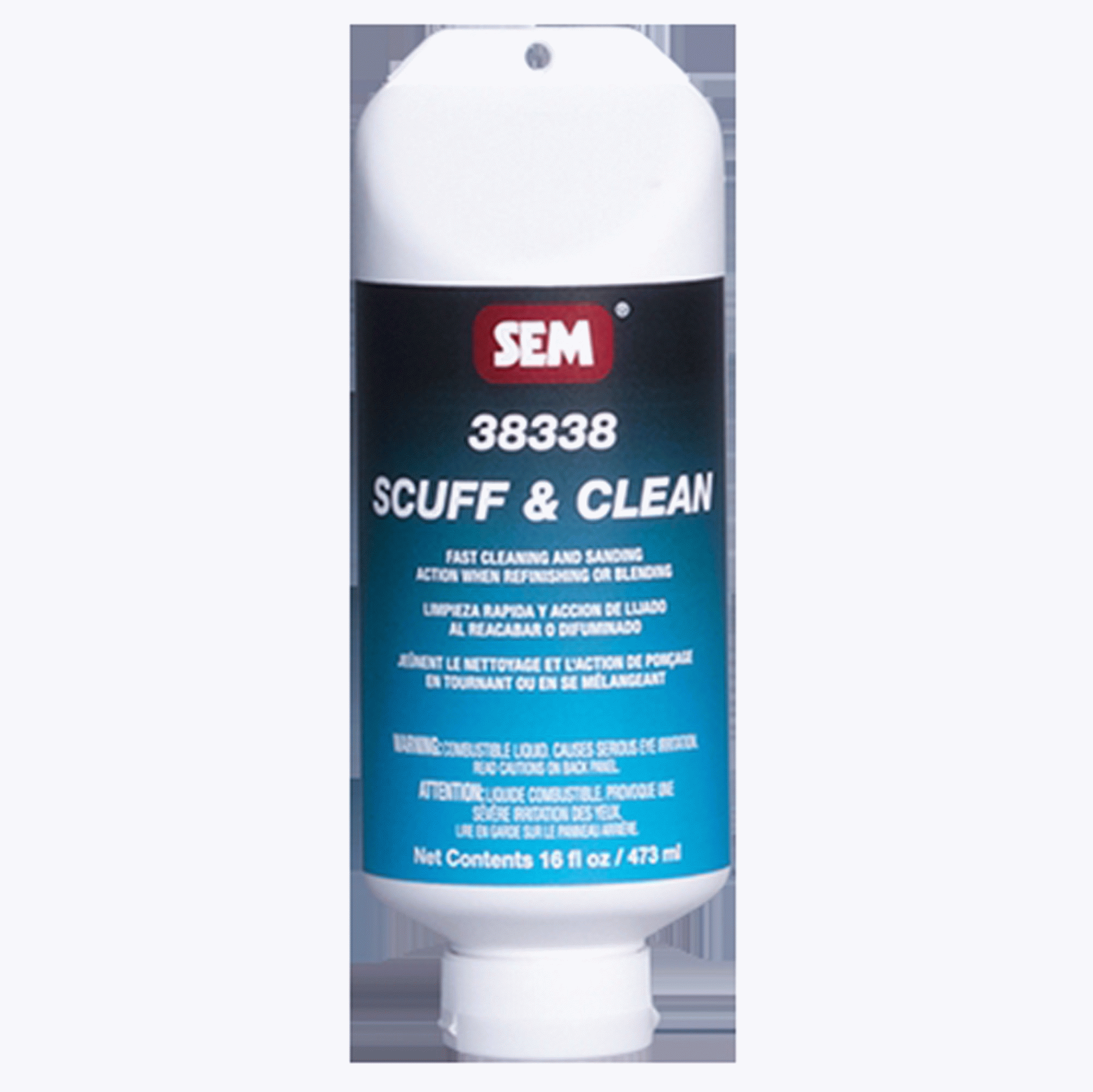 SEM PRODUCTS INC. | 38398 | Scuff & Clean ABRASIVE PASTE NEUTRAL 16 OZ