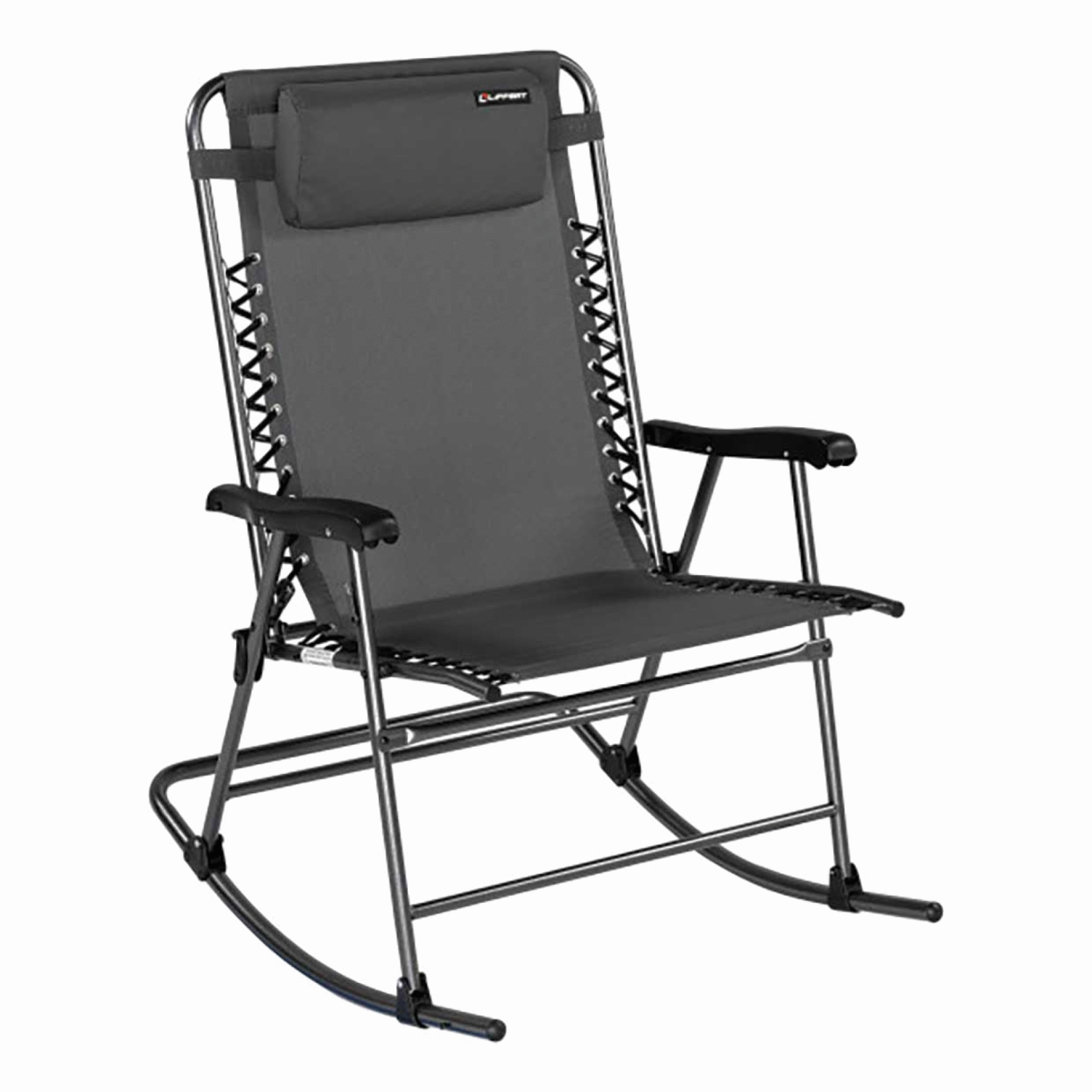 Lippert Components | 2021123283 | Stargazer Outdoor Rocking Chair - Dark Grey