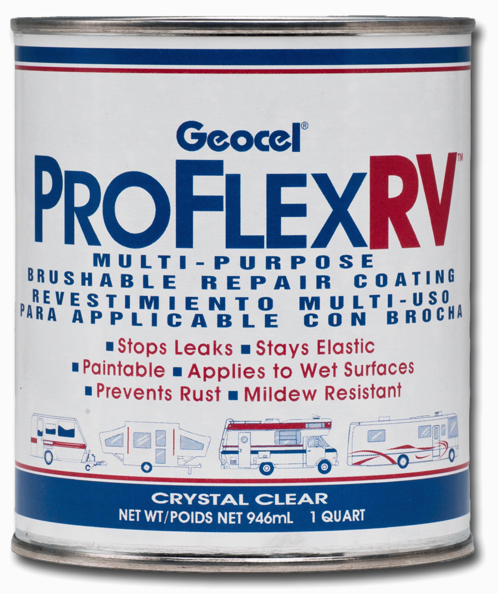 GEOCEL CORPORATION | GC23200 | Pro Flex Brushable Sealer QUART - CLEAR
