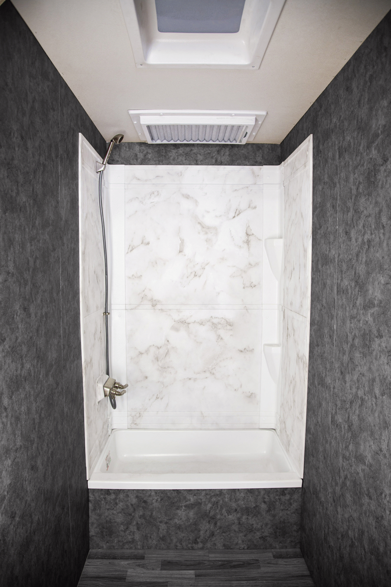 DUO-FORM PLASTICS | UNI3PC-TANMBL | Shower Wall System - Tan Marble