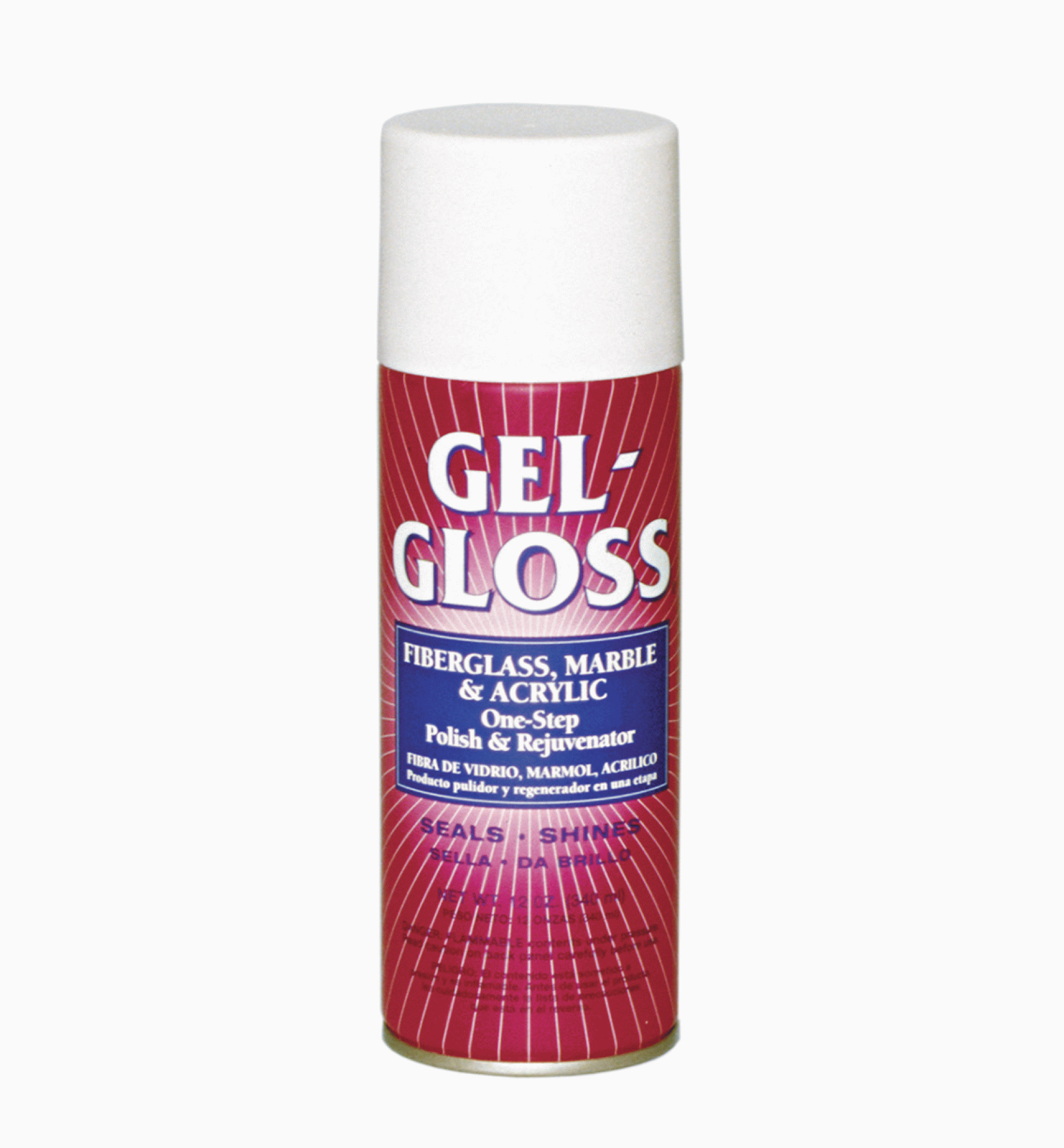 GEL GLOSS | GA-12 | Gel-Gloss Cleaner And Polish 12 Oz. Aerosol