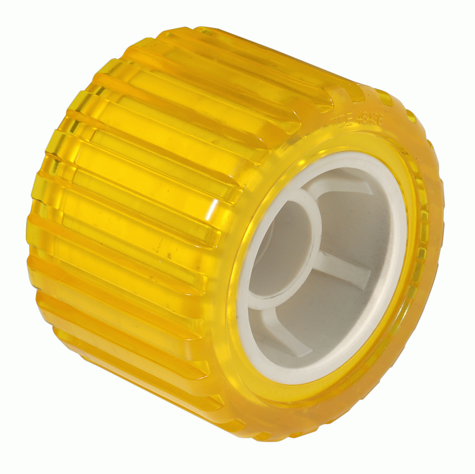 TIE DOWN ENGINEERING INC | 86277 | WOBBLE ROLLER RIBBED - 4" AMBER