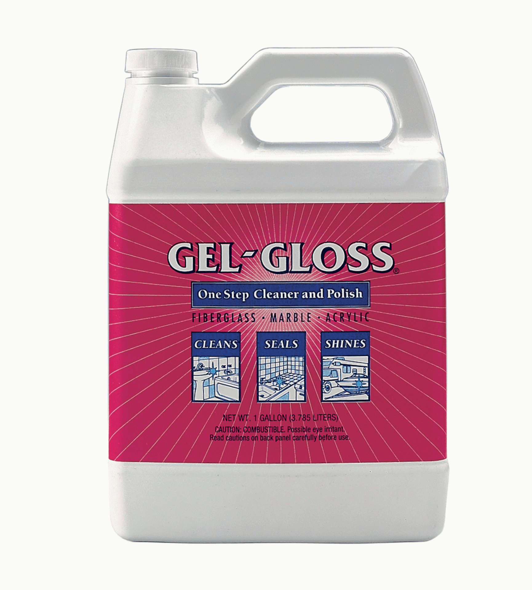 GEL GLOSS | GG-128 | Gel-Gloss Cleaner And Polish Gallon