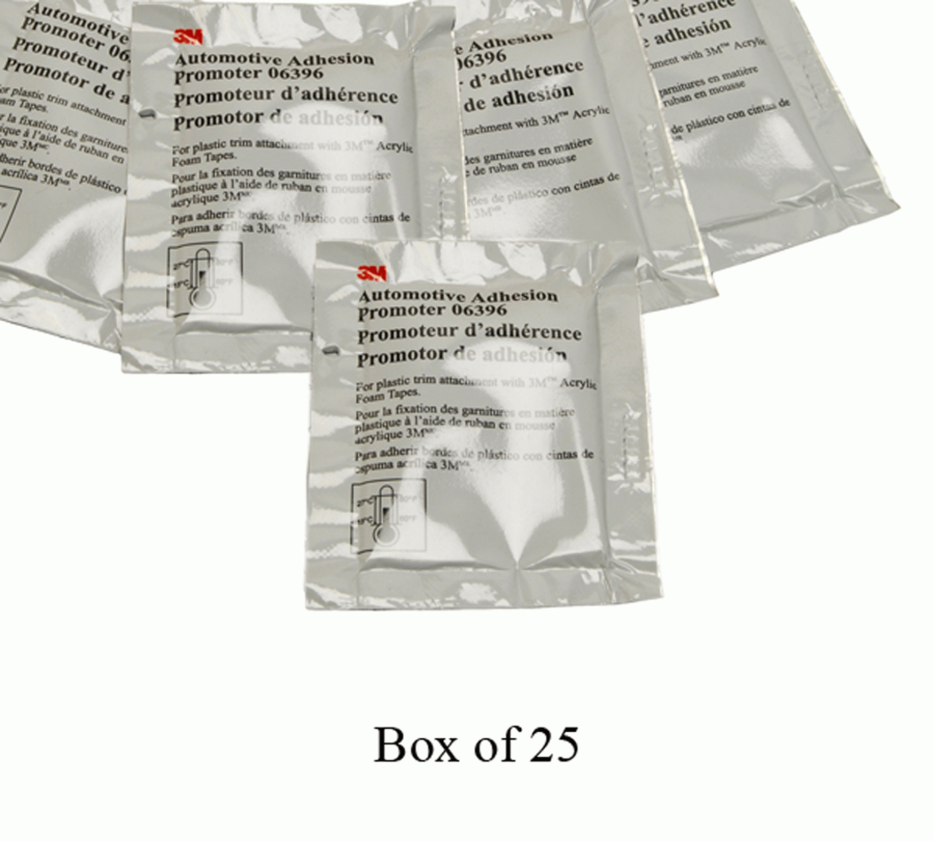 3M Company | 06396 | Automotive Adhesion Promoter Sponge Applicator Packet 2.5 cc 25 packs per box