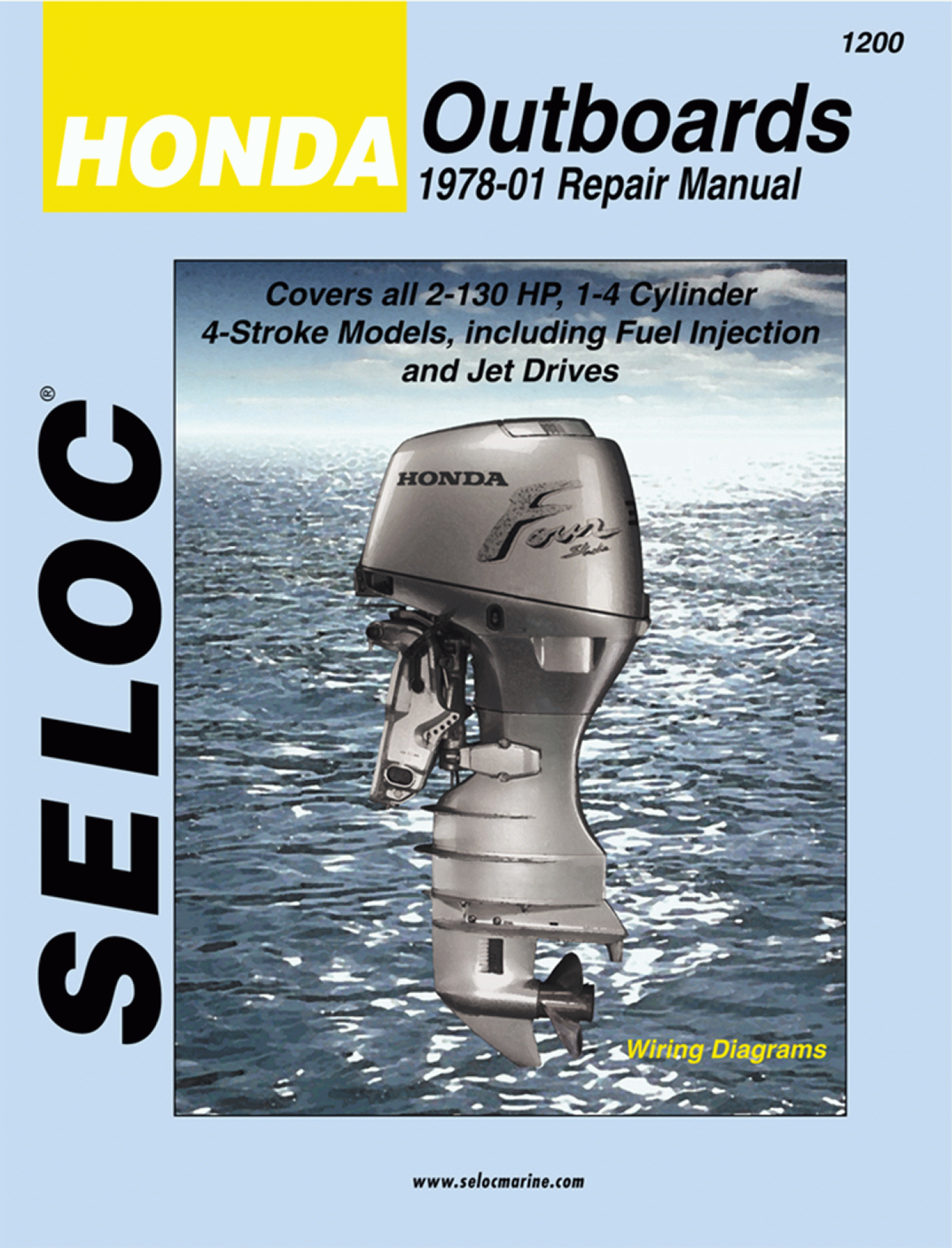 SELOC PUBLISHING | 18-01200 | REPAIR MANUAL Honda Outboards All Engines 1978-01
