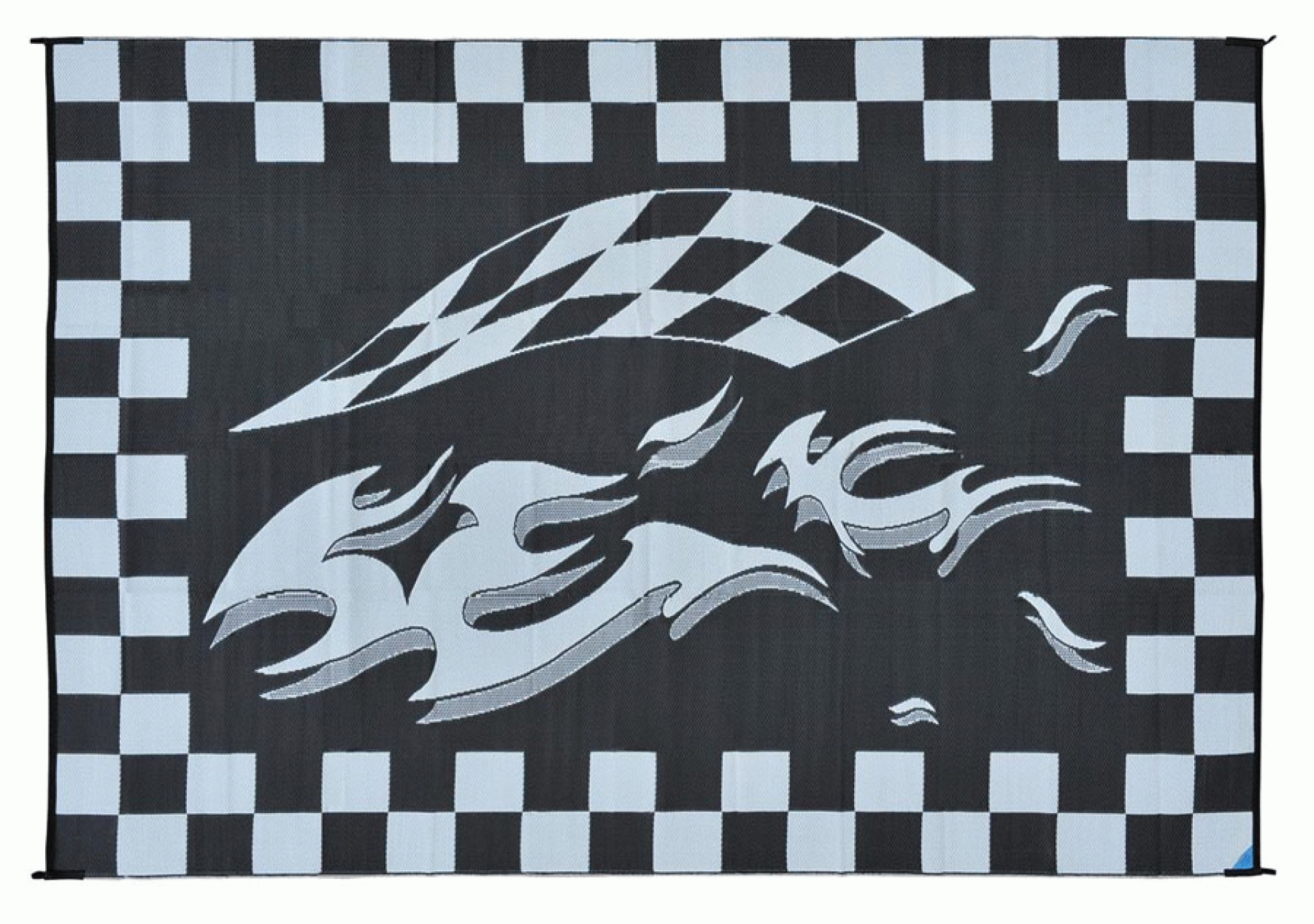 MINGS MARK INC. | HA1 | CHECKERED FLAG MAT 8' x 12'