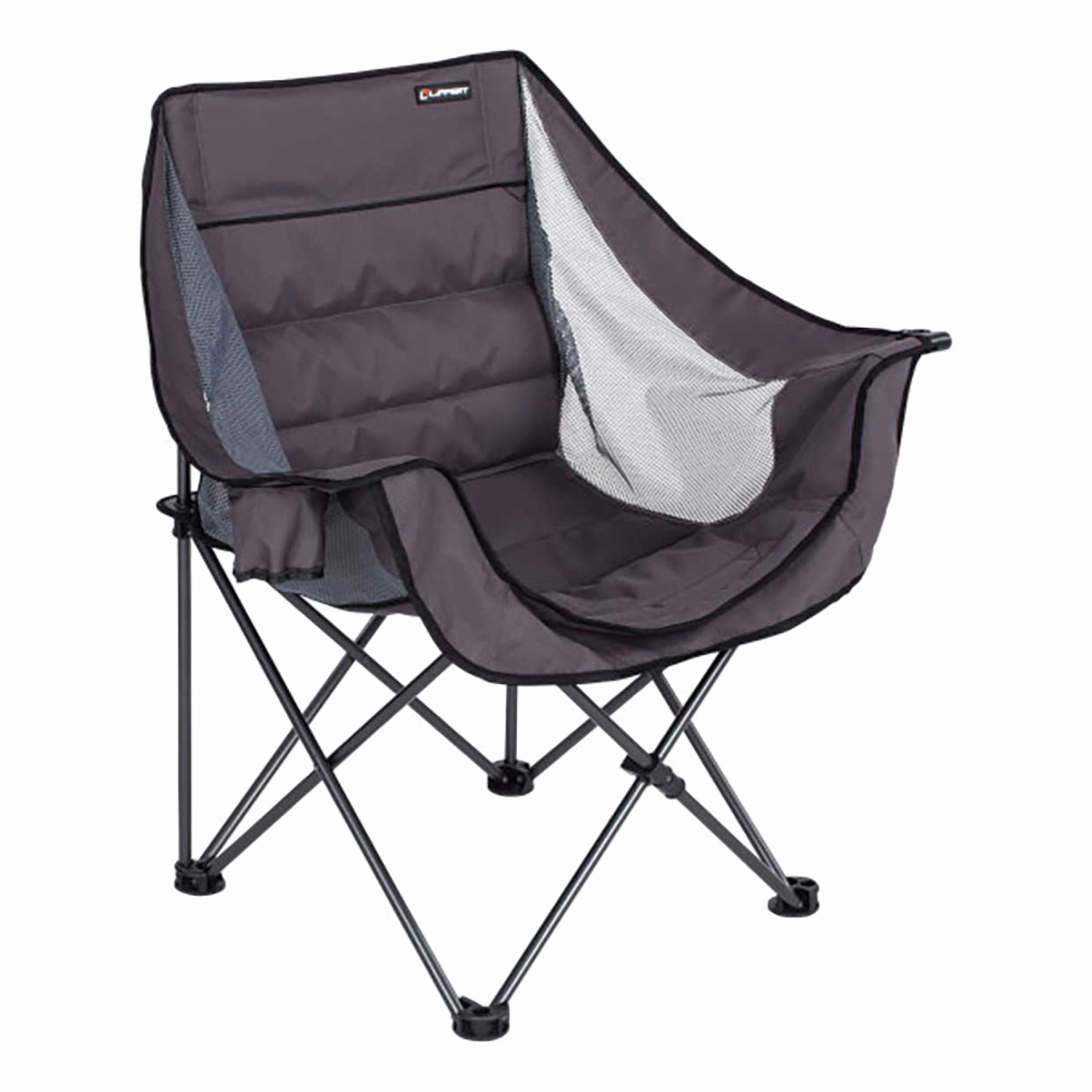 Lippert Components | 2021128652 | Campfire Folding Chair - Dark Grey