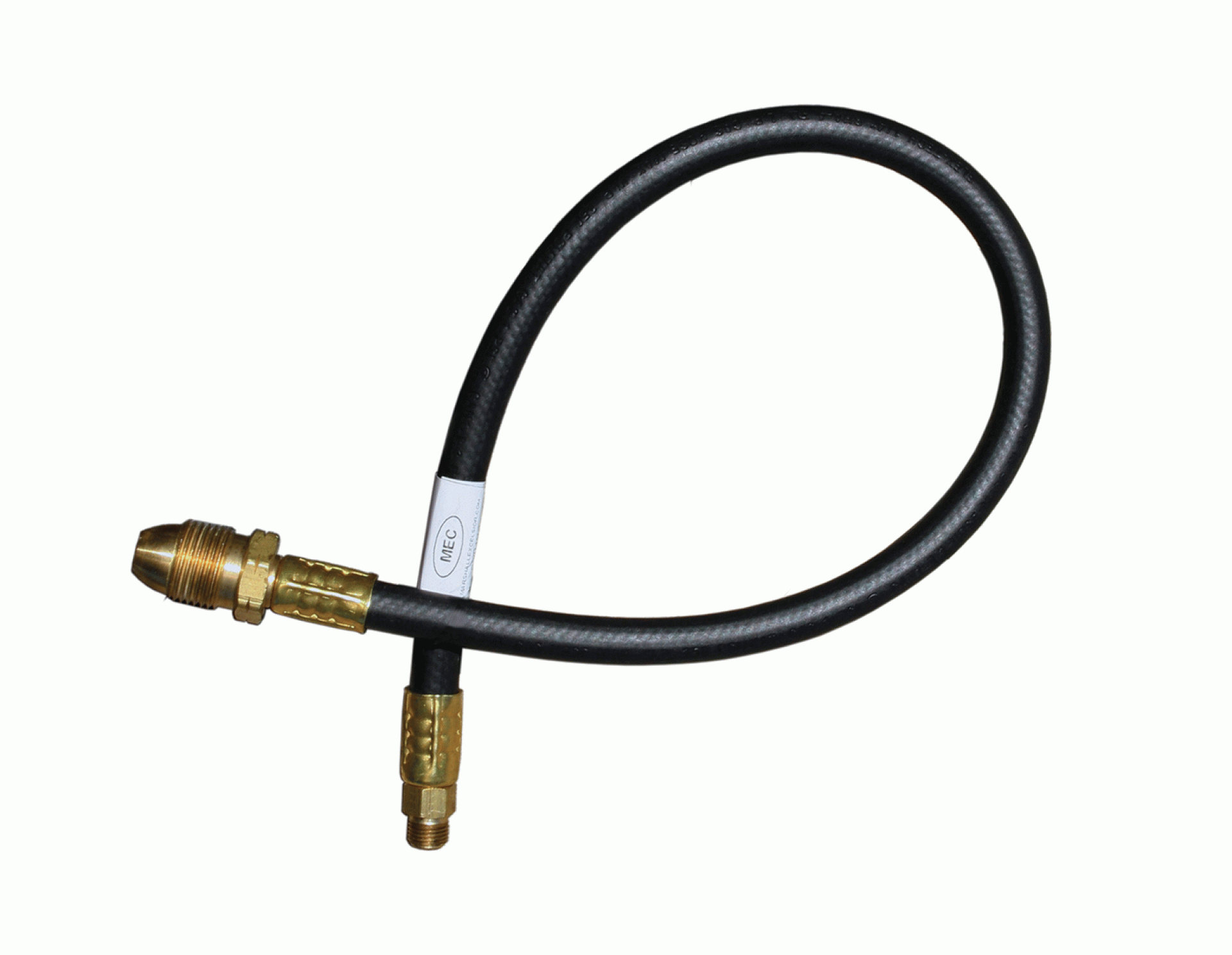 MARSHALL EXCELSIOR COMPANY | MER403-60 | HOSE THERMOPLASTIC 60" 1/4" MALE INVERTED FLARE