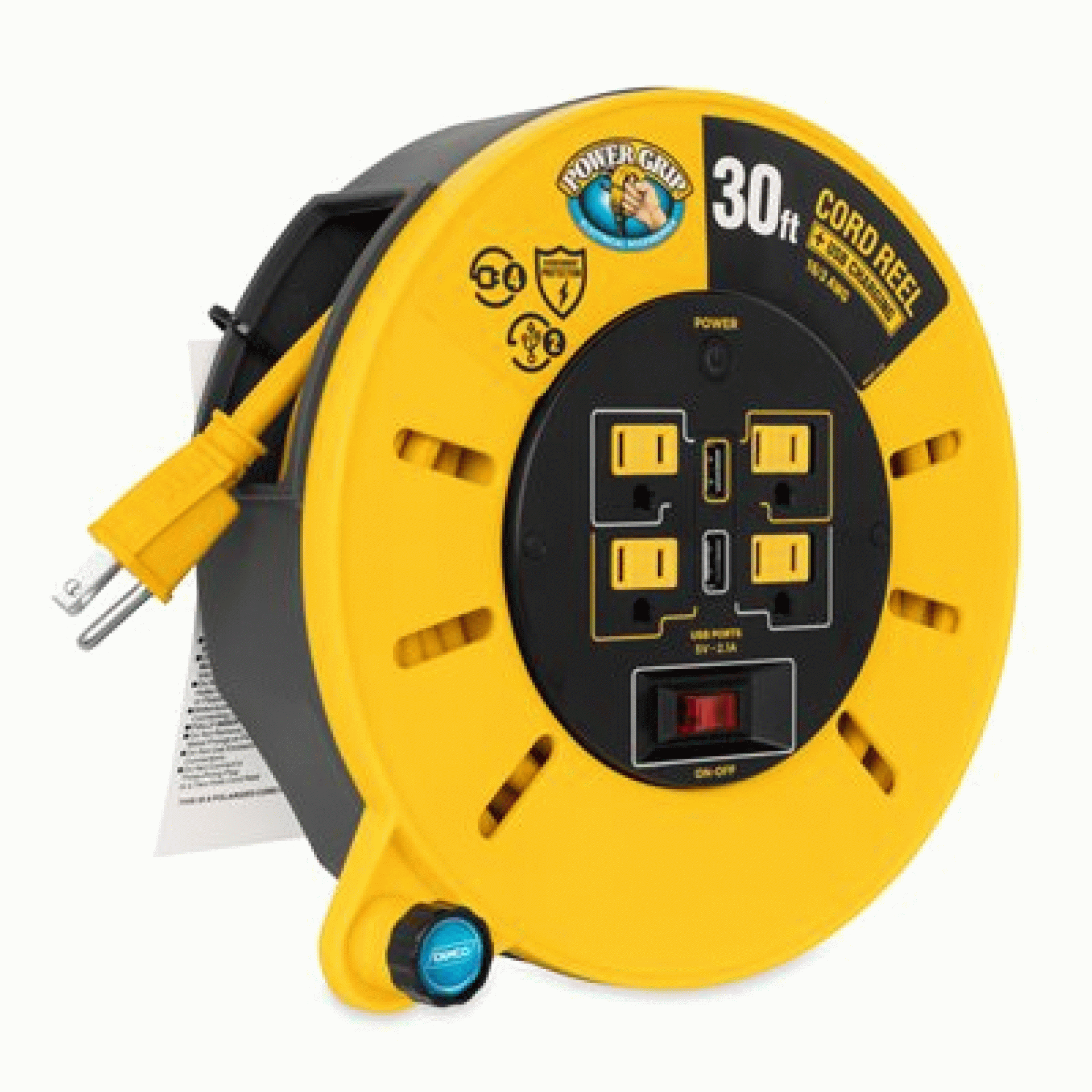 CAMCO MFG INC | 55290 | PowerGrip Extension Cord Reel 30'