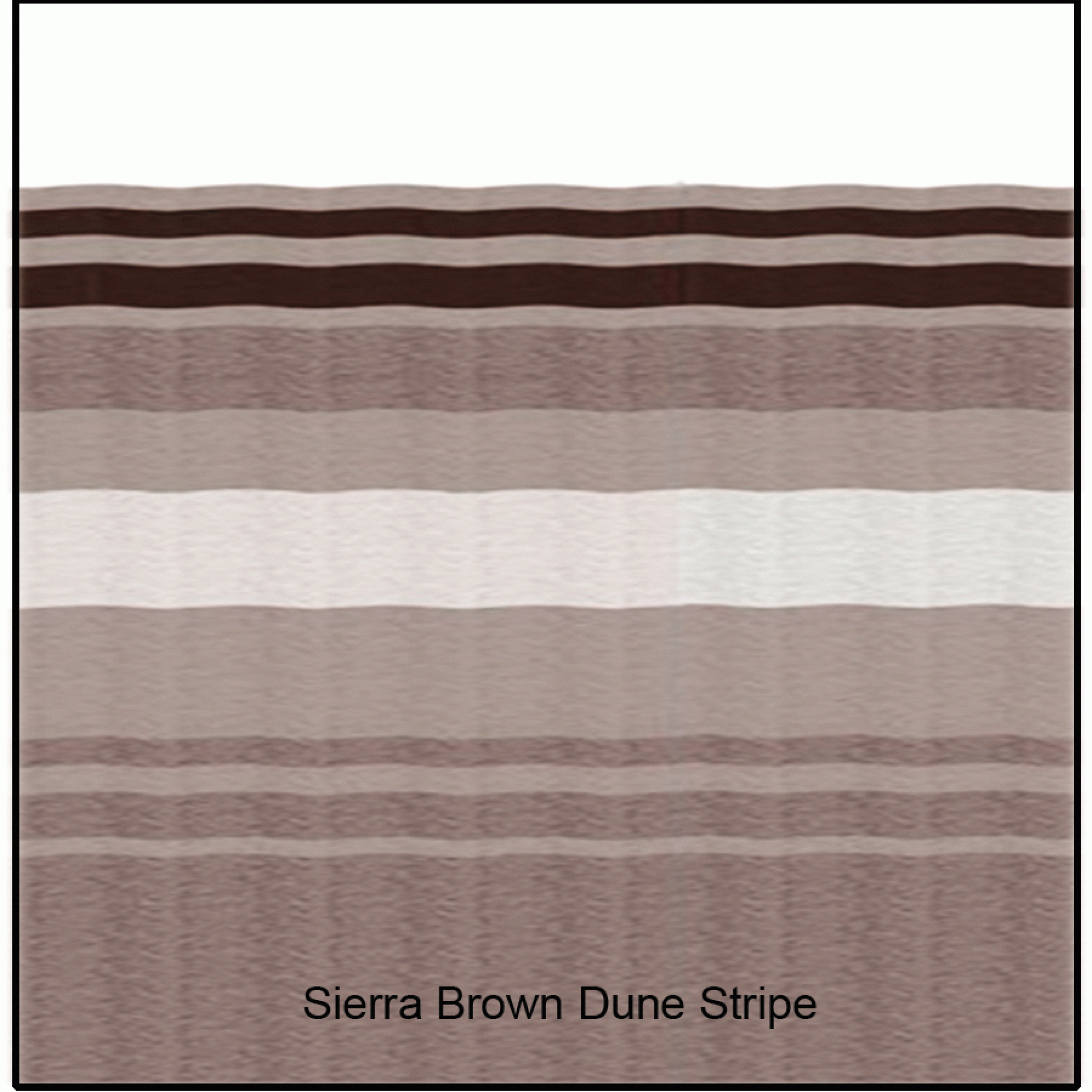 CAREFREE OF COLORADO | JU148A00 | Universal Fabric 13' 2" Sierra Brown Dune Stripe White Weatherguard