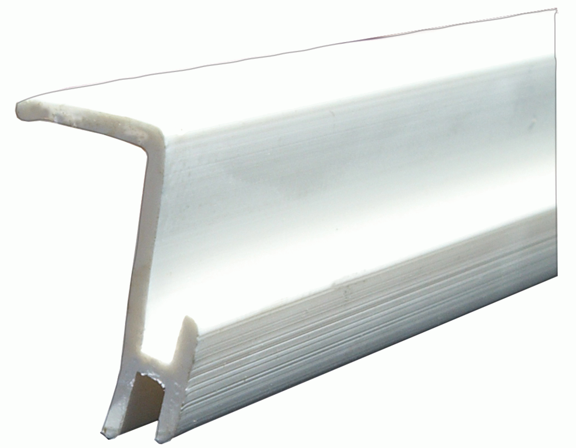 J R PRODUCTS | 80371 | TRACK CEILING FOR 96" WHITE TRACK FOR 1/2" SLIDE TAPE TYPE "D"