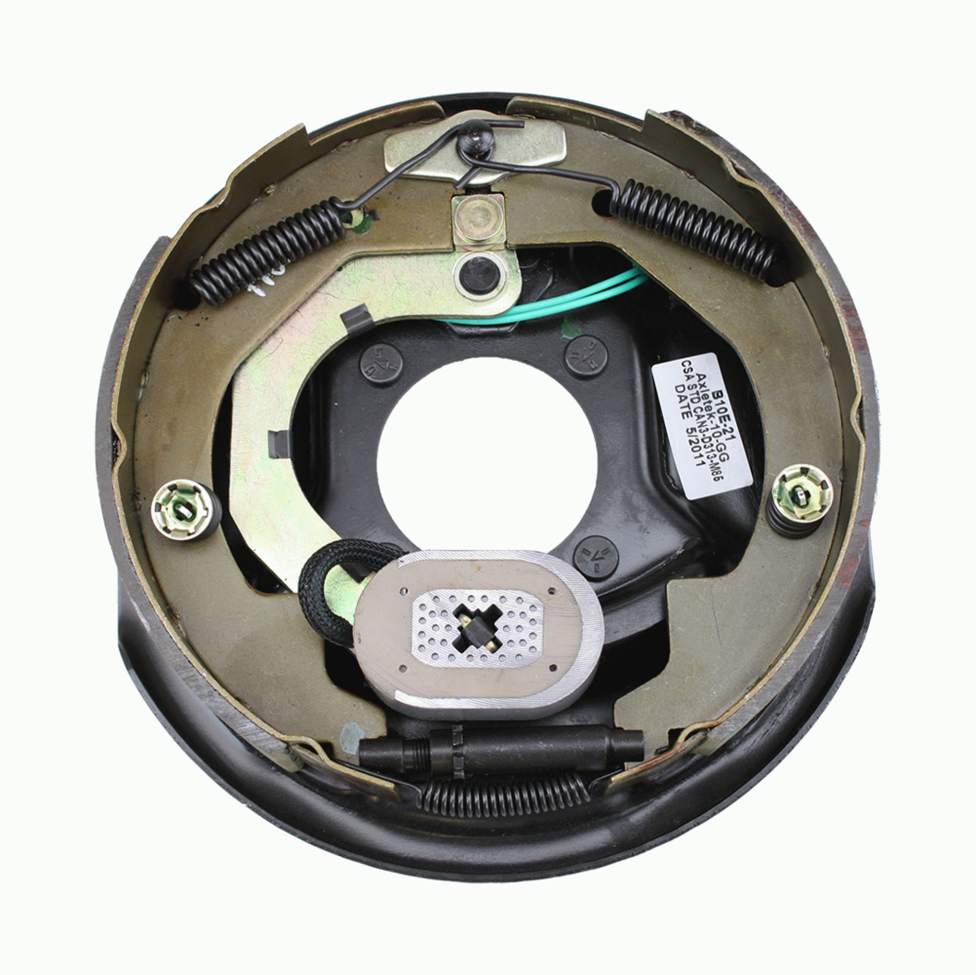 Lippert Components | 297956 | Electric Brake Assembly LH 10 x 2-1/4" 4-Bolt